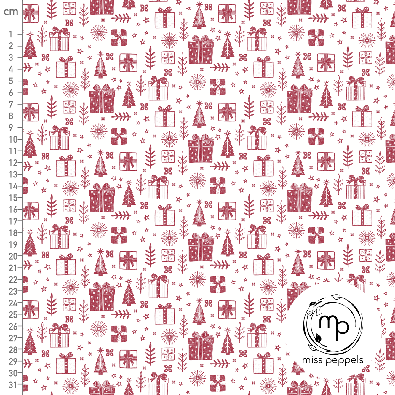 Bio Fabric - Gifts red