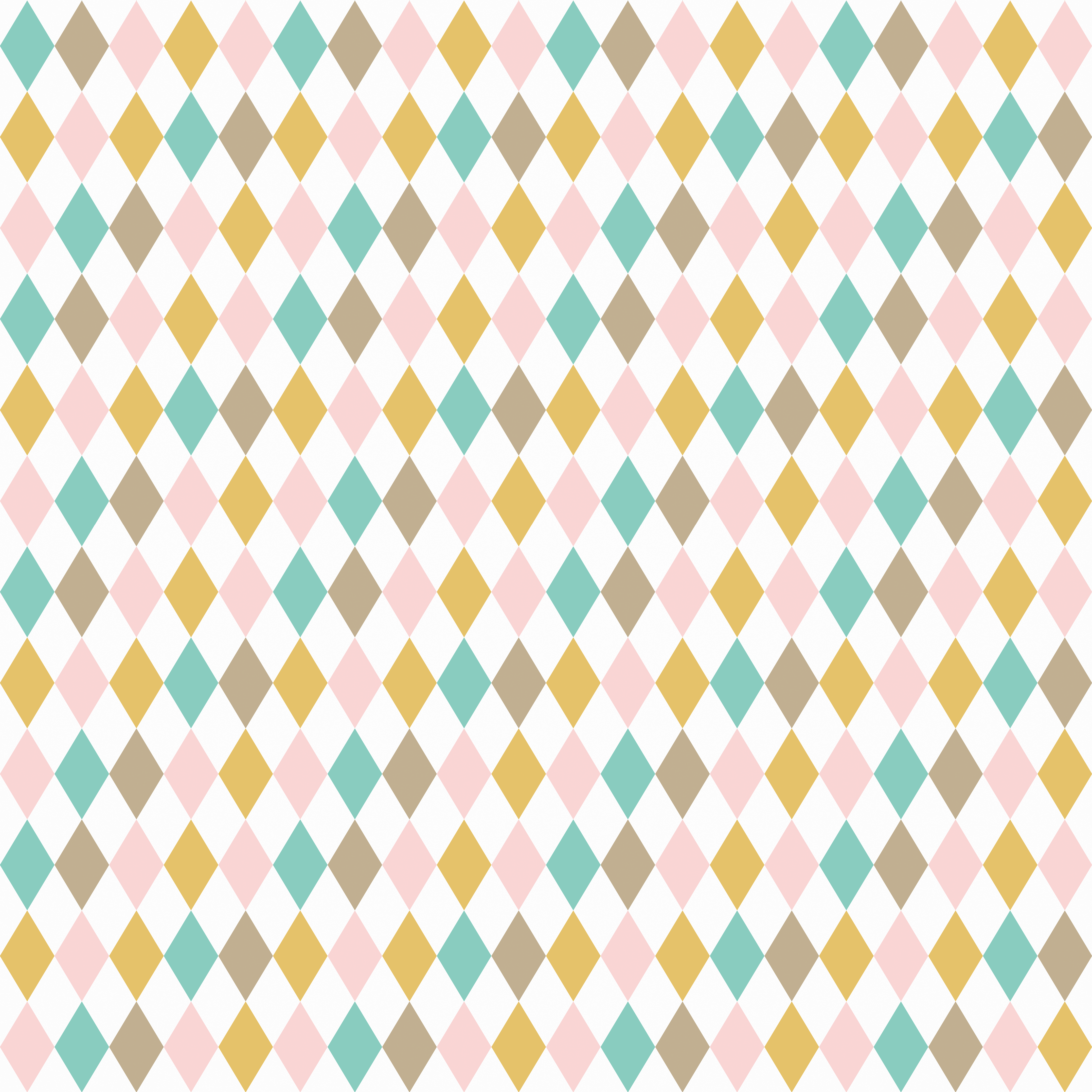 Bio Stoff - Harlequin Diamonds Senf Rosa von Dalight Design in bunt Bio Stoff - Harlequin Diamonds Senf Rosa von Dalight Design in bunt