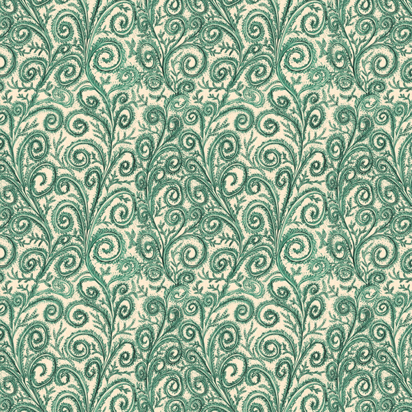 Bio Stoff - Celia blaugrün