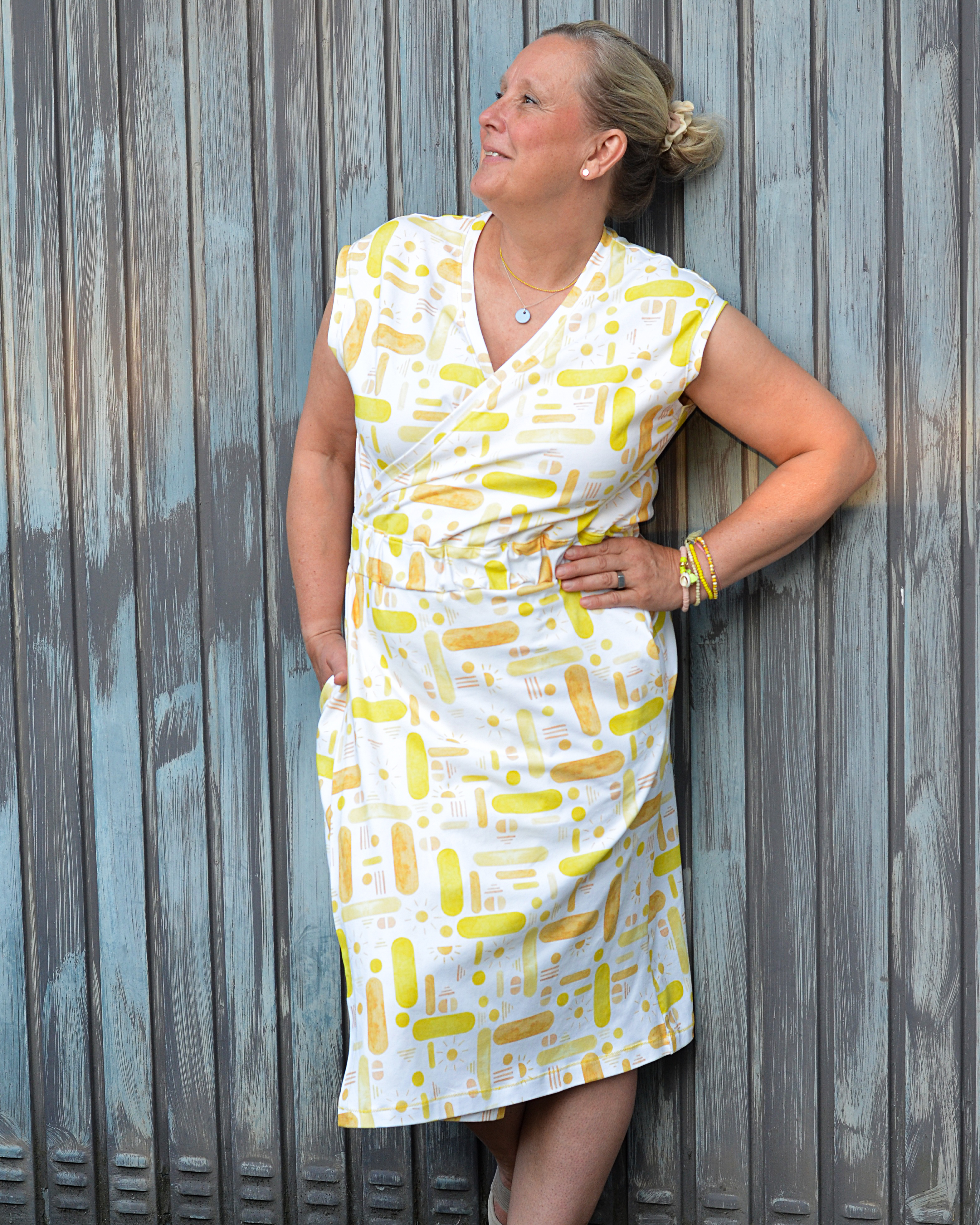 Organic fabric  -  Sunline Ivory