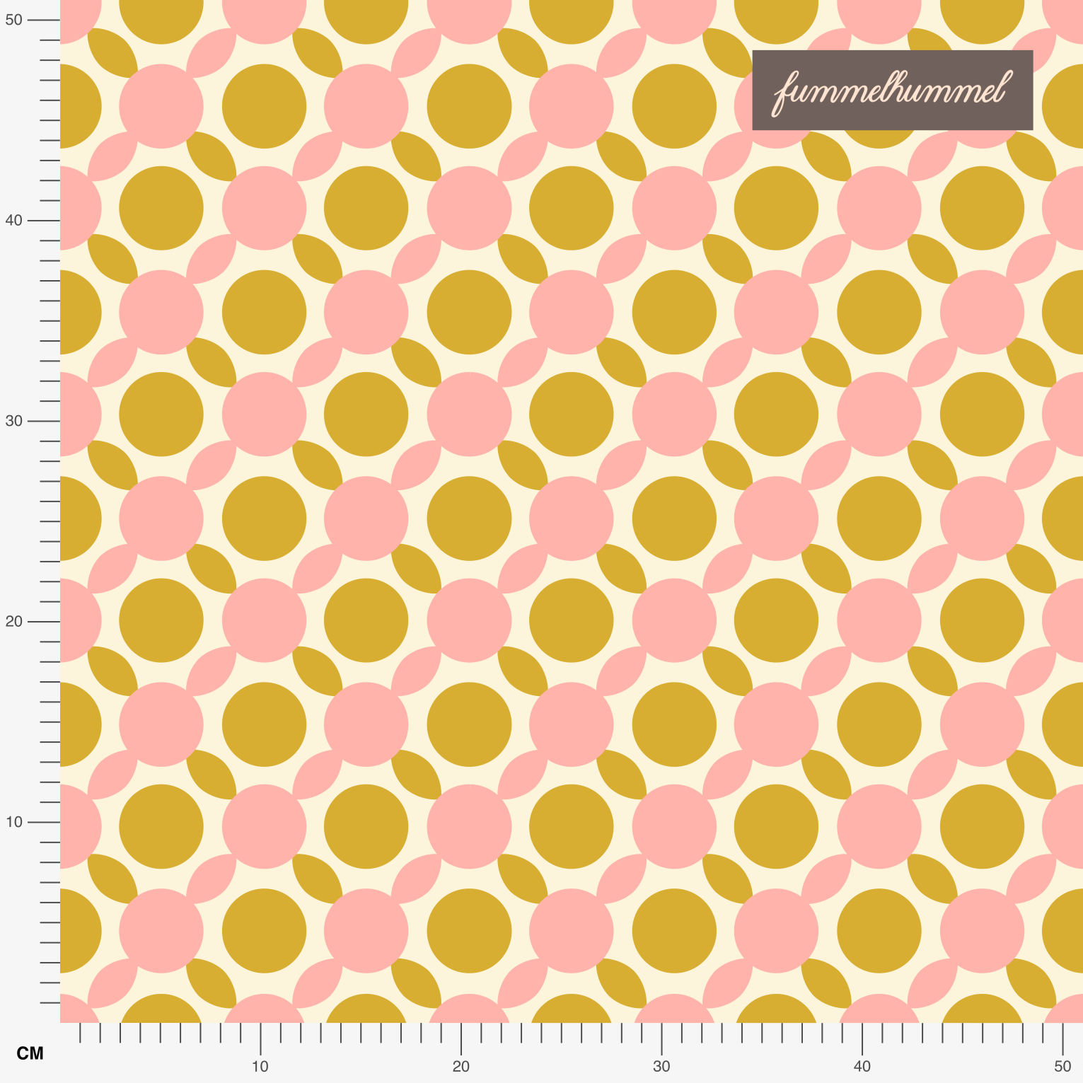 Organic fabric - Freed pink