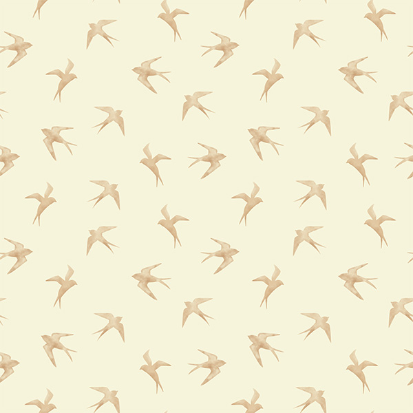 Organic fabric - Schwalben