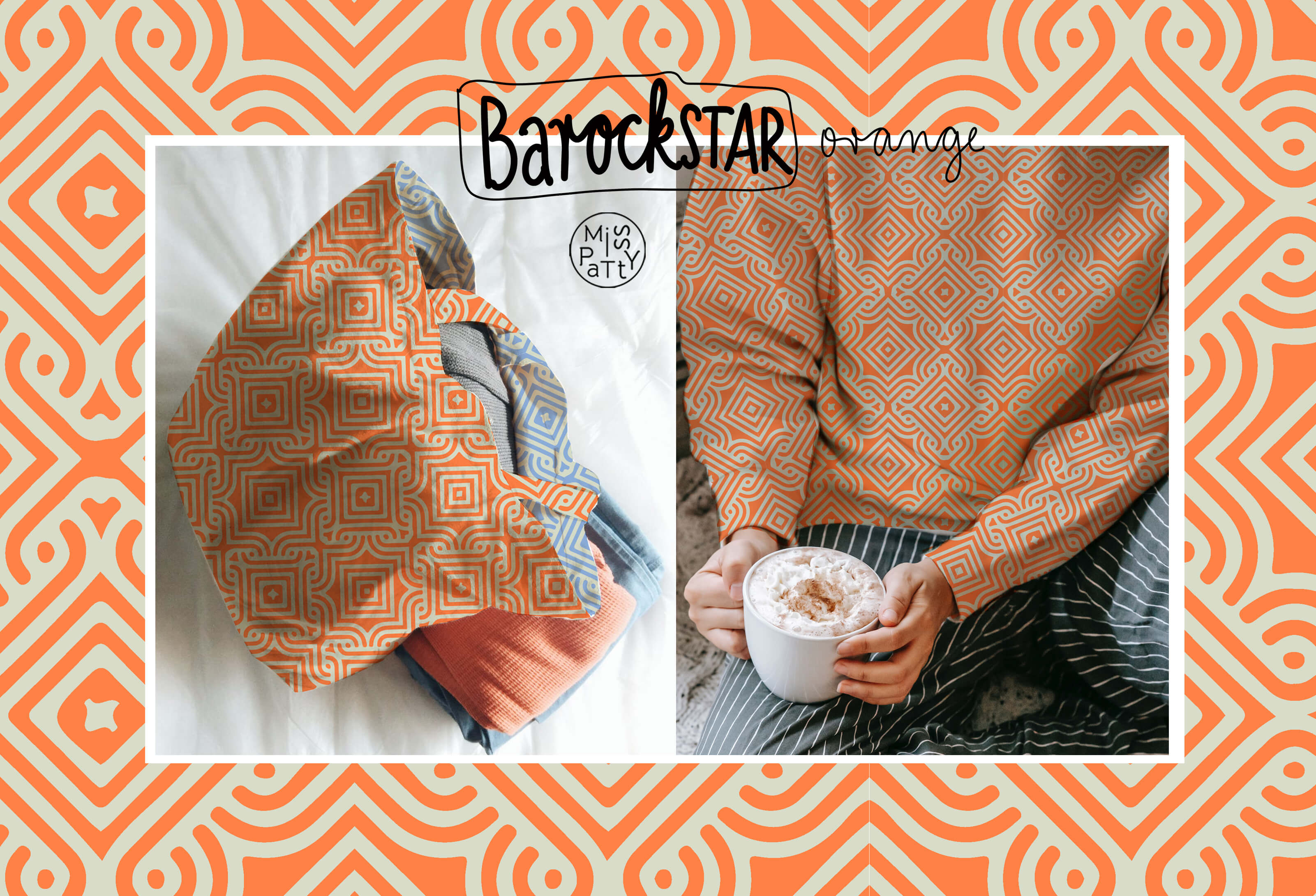 Barockstar, orange, Webware