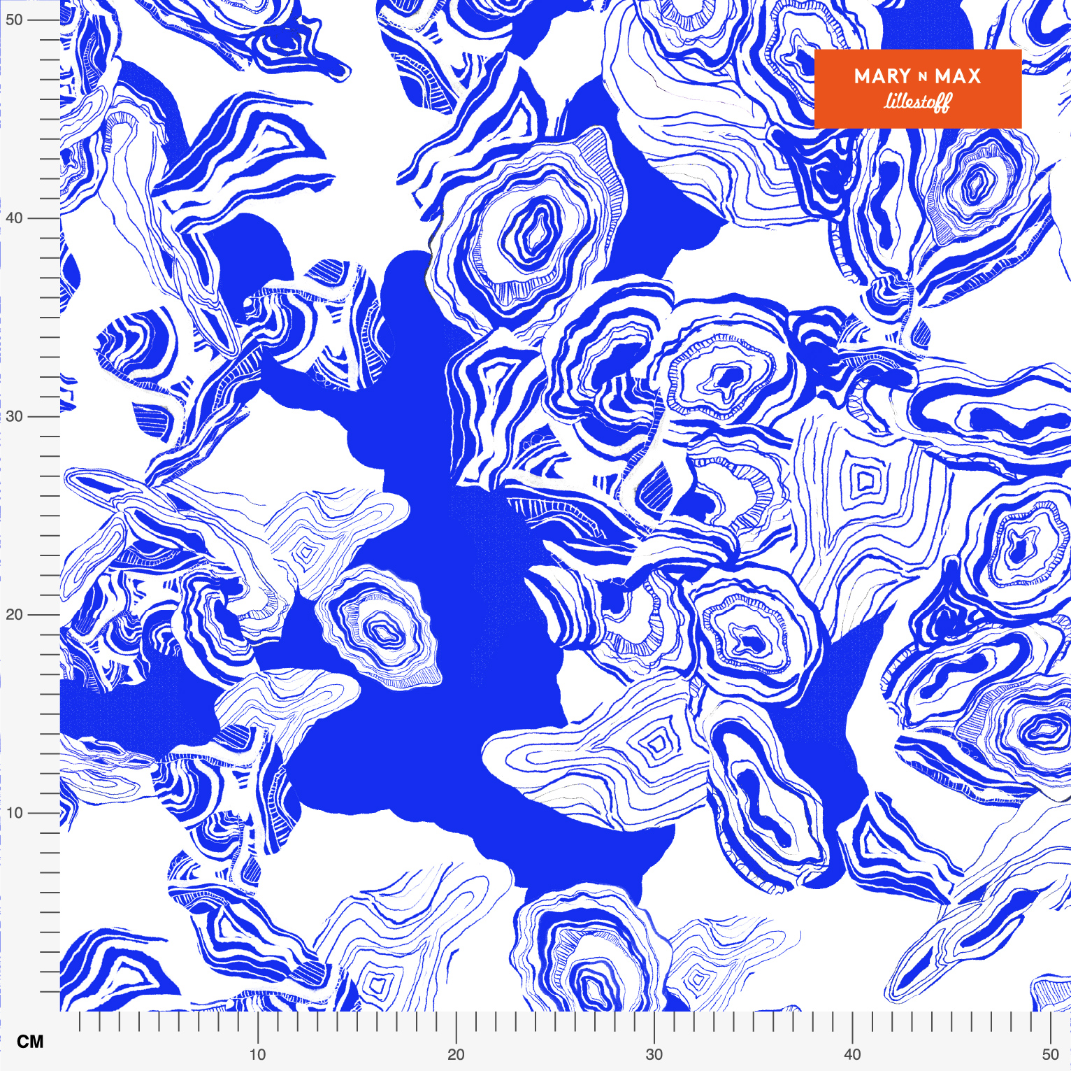 Organic fabric - Eisblüte