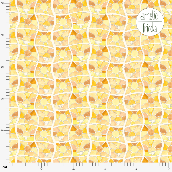 Organic fabric  -  Golden Hour Ivory