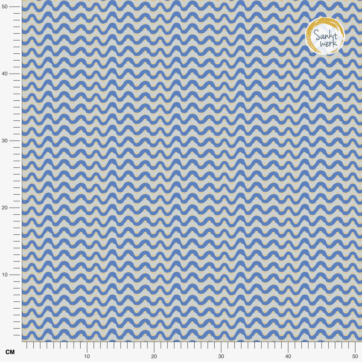 Organic fabric  - Sunny Wiggles