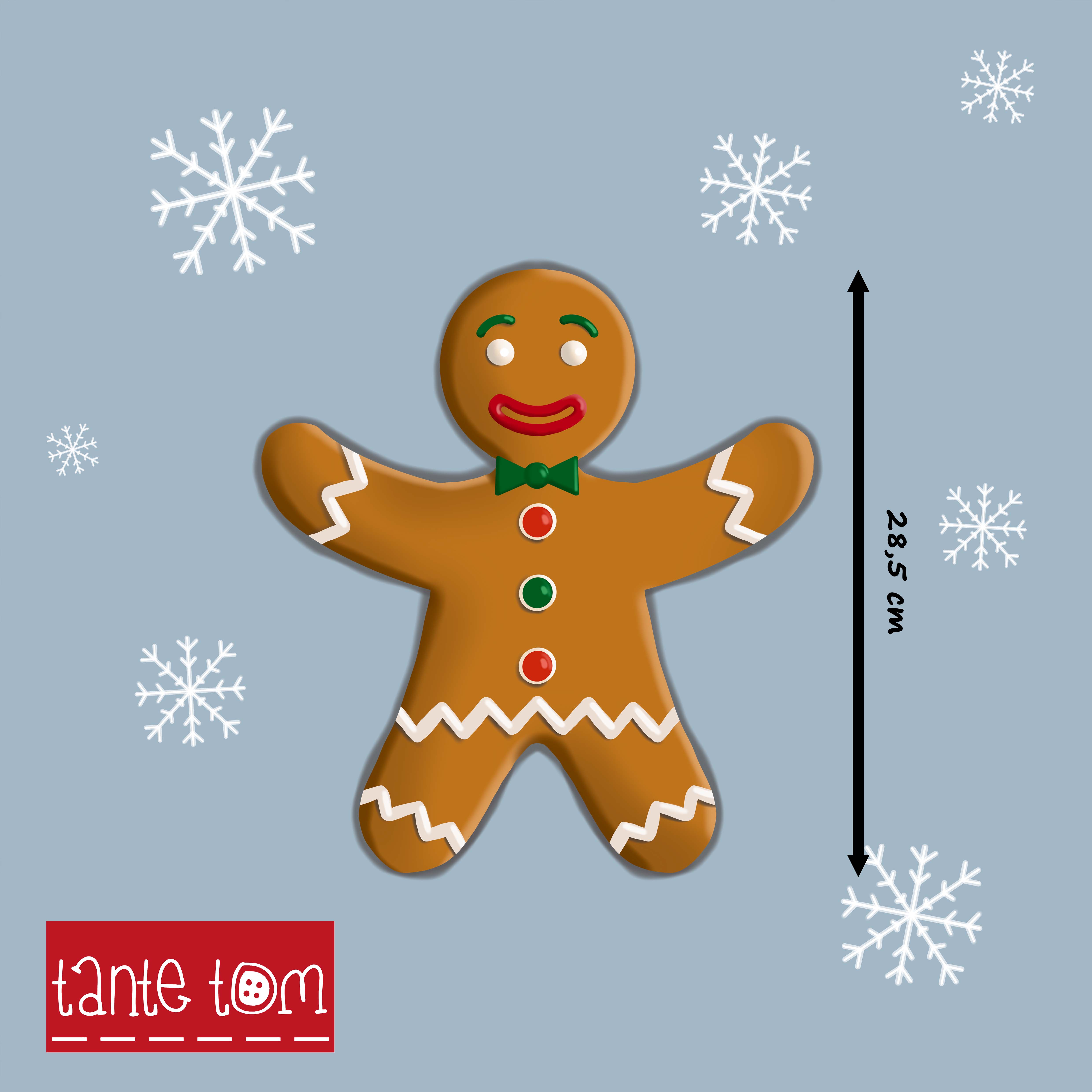 1,0 m Panel Mr. Lebkuchen 1,0 m Panel Mr. Lebkuchen