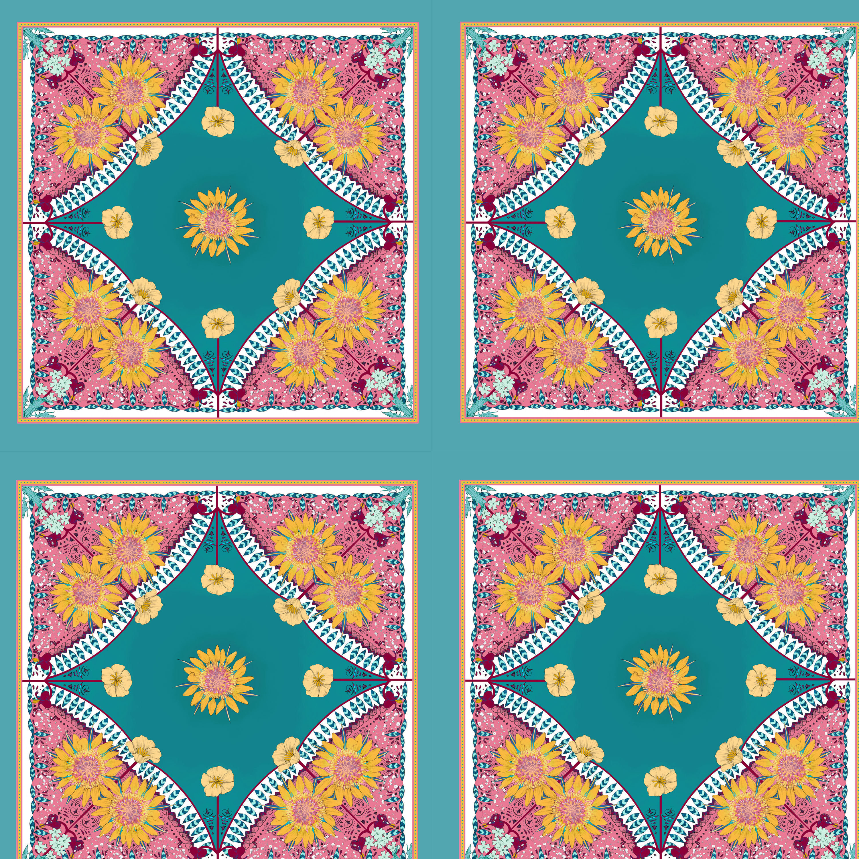 Bandana, türkis, Webware Bandana, türkis, Webware