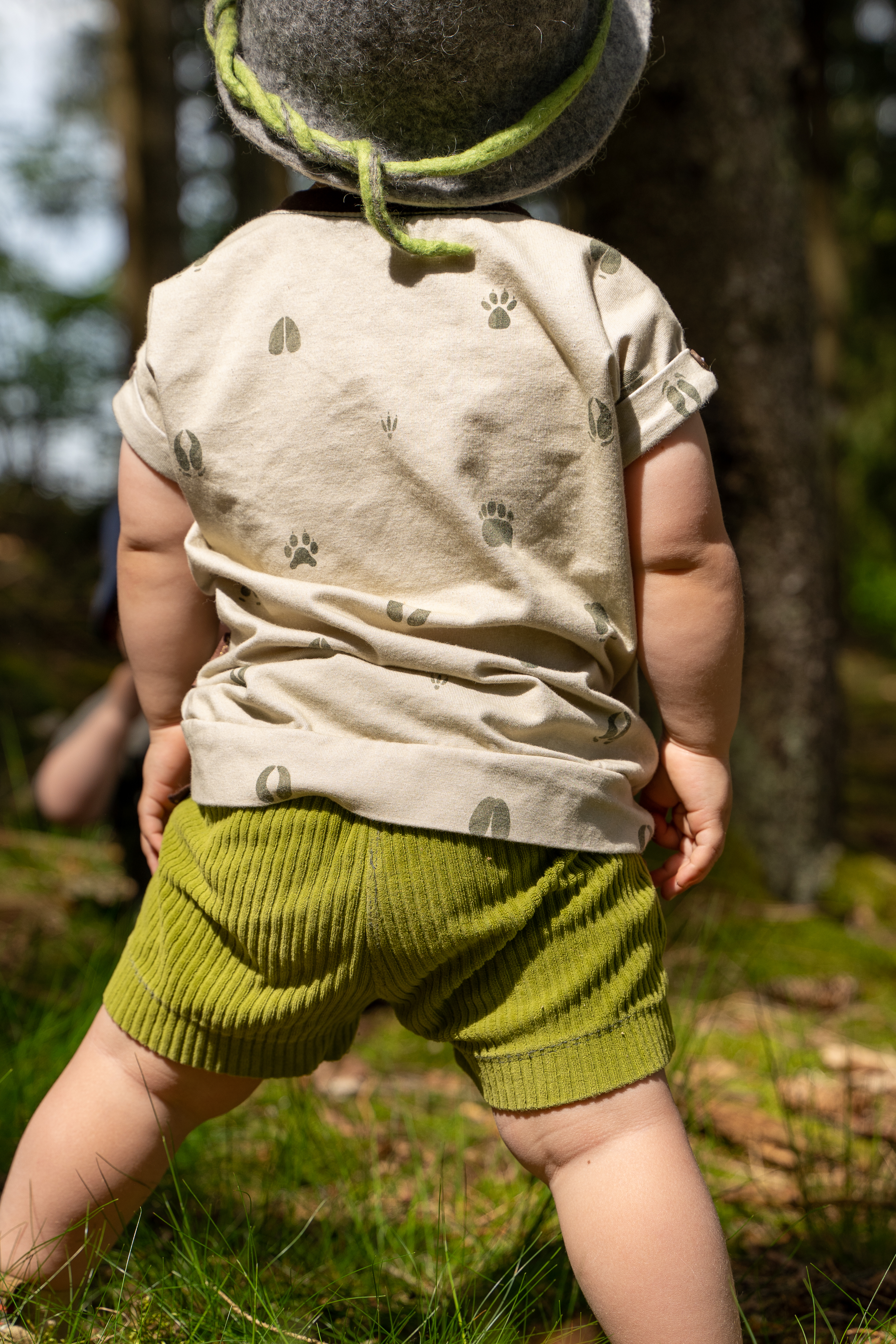 Organic fabric  -  Waldabenteuer