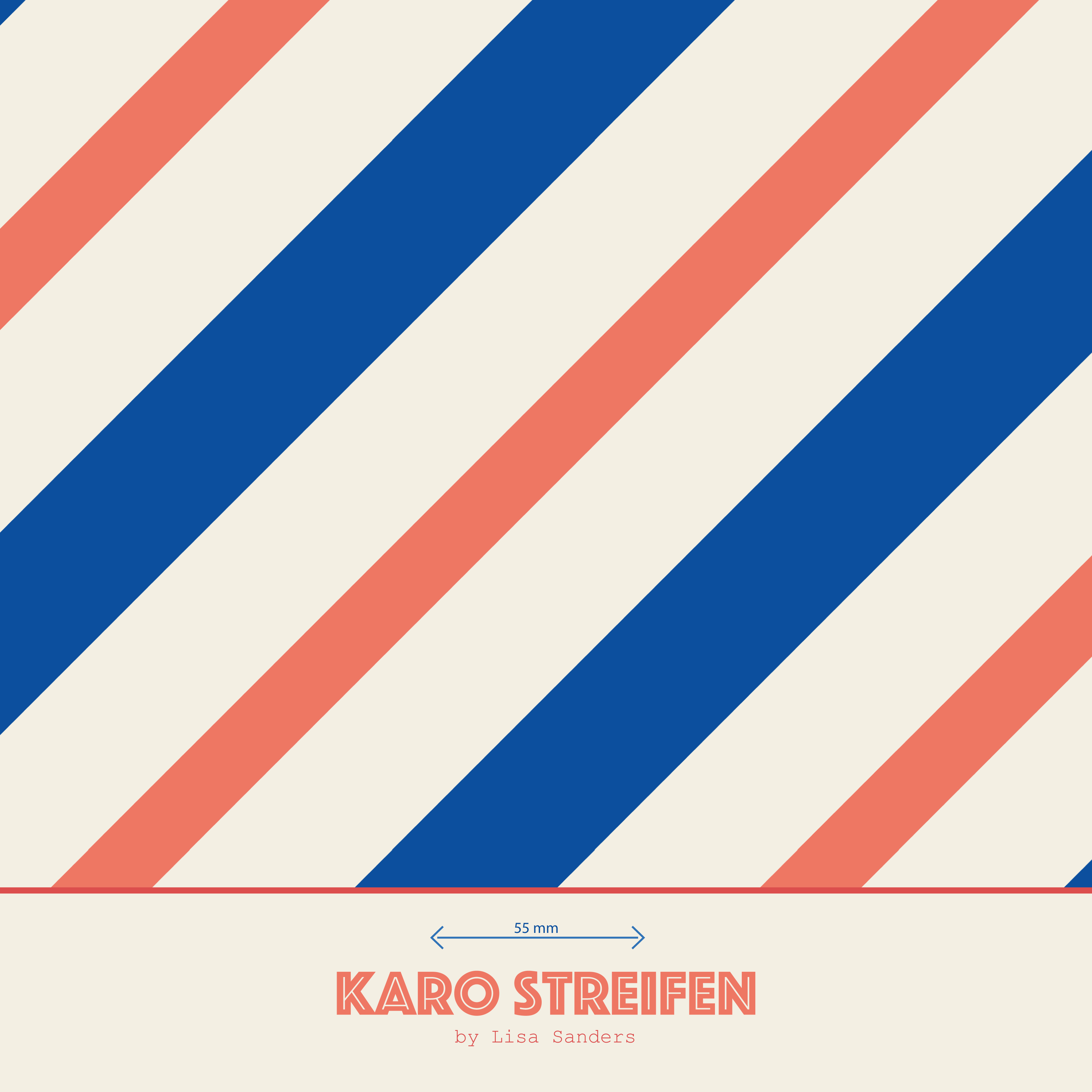 Bio Webware Stoff - Karo Streifen - LisaSanders, Streifen, orange, blau, 100% Bio-Baumwolle Bio Webware Stoff - Karo Streifen - LisaSanders, Streifen, orange, blau, 100% Bio-Baumwolle