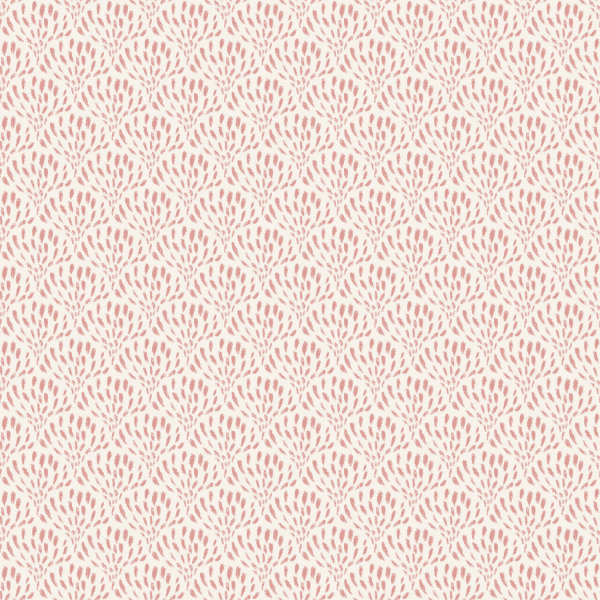 Organic fabric - Muschelstrand coral