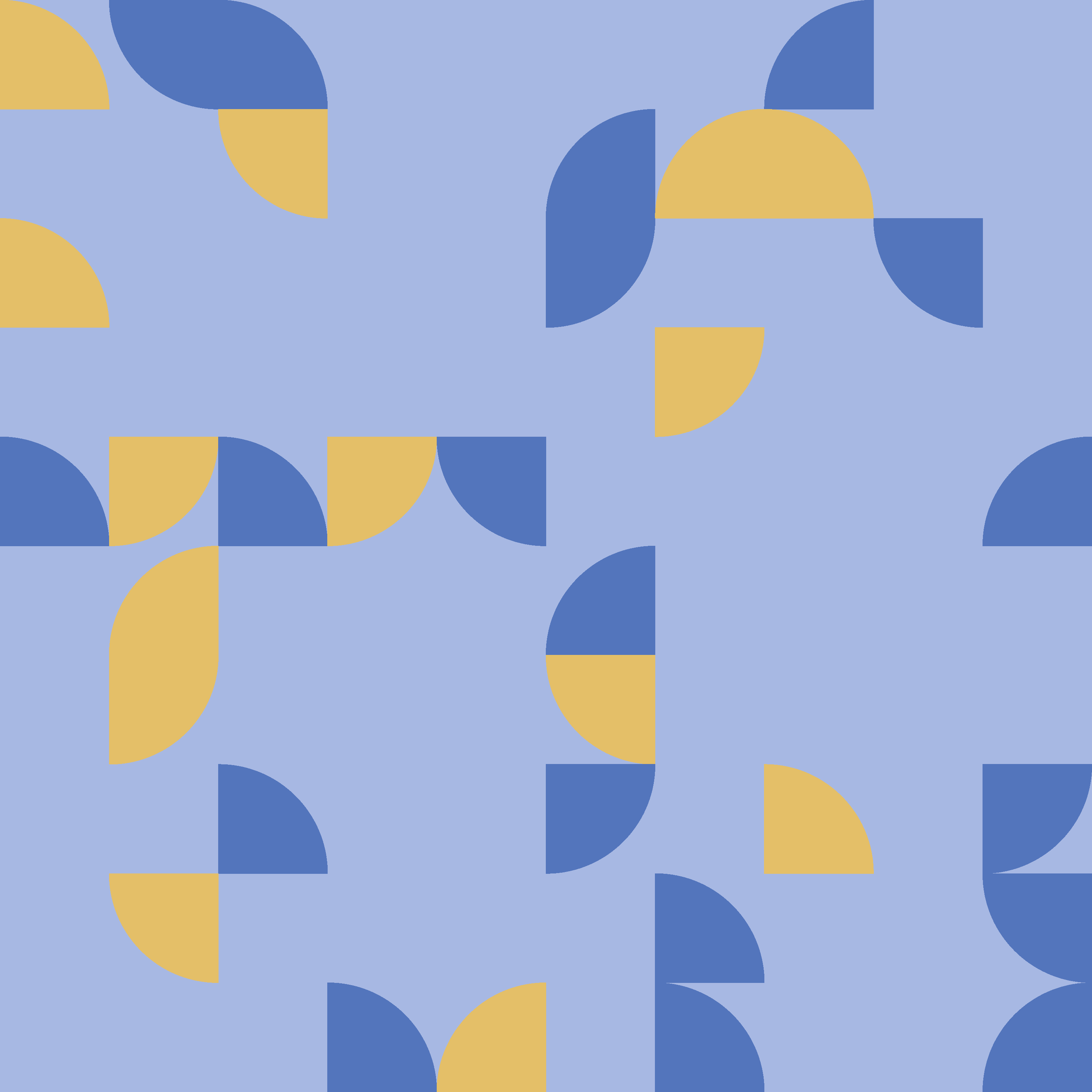 Bio Stoff - Geo Flight Muster blau-gelb, groß