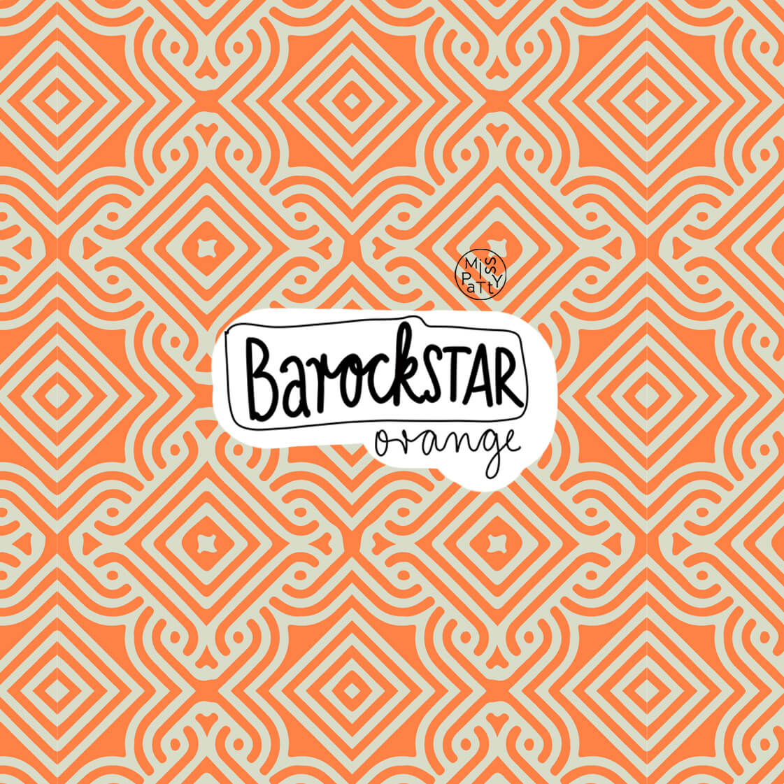 Barockstar, orange, Webware Barockstar, orange, Webware