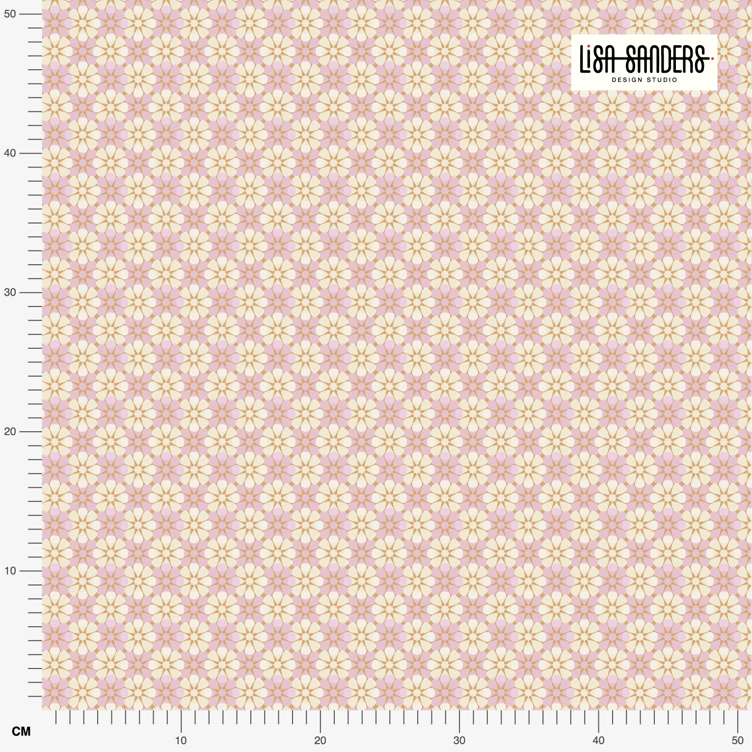 Organic fabric  -  Blütenspiel