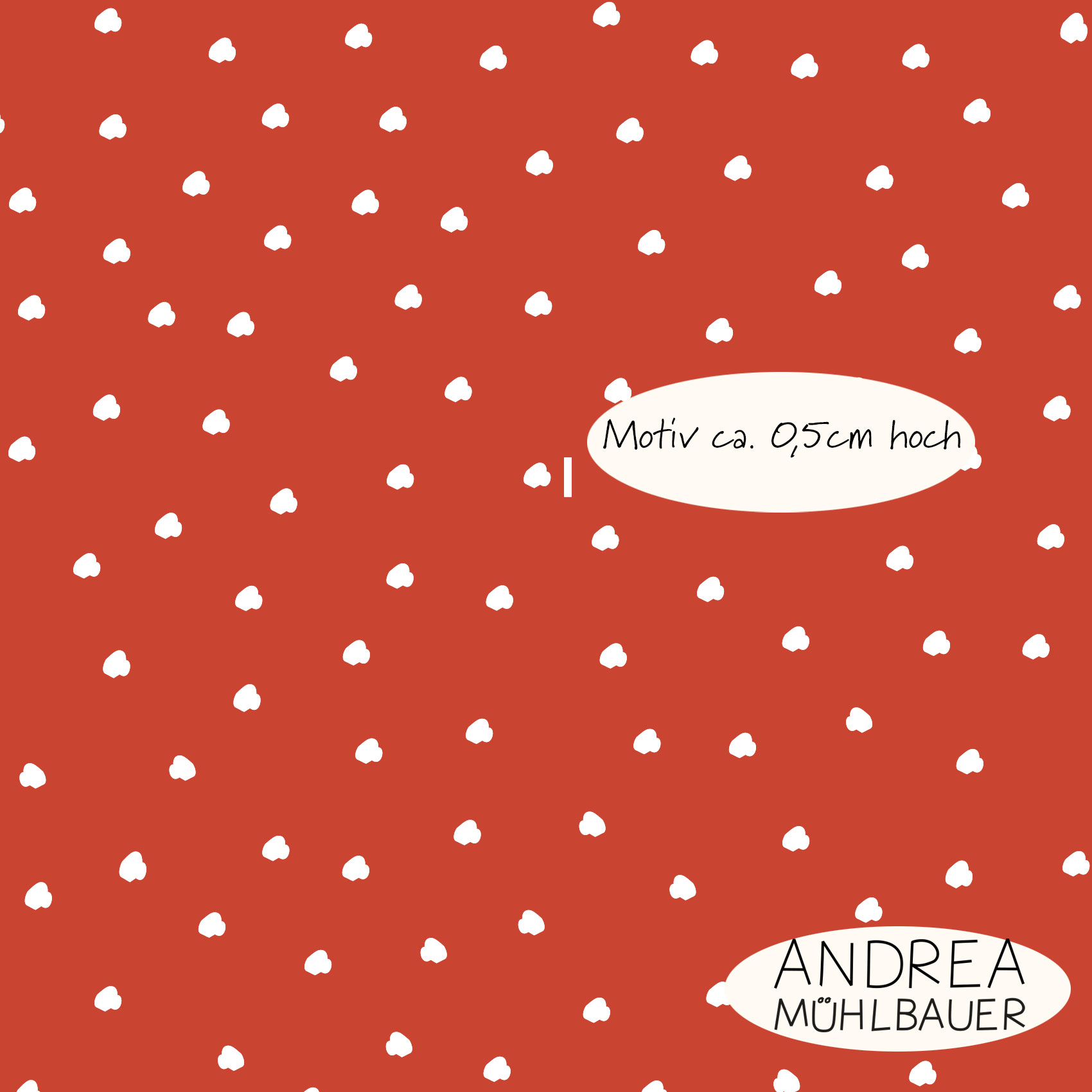 Bio Webware Stoff - Christmas in the Forest Snow Fall Red - AndreaMuehlbauer, rot, Punkte, 100% Bio-Baumwolle Bio Webware Stoff - Christmas in the Forest Snow Fall Red - AndreaMuehlbauer, rot, Punkte, 100% Bio-Baumwolle