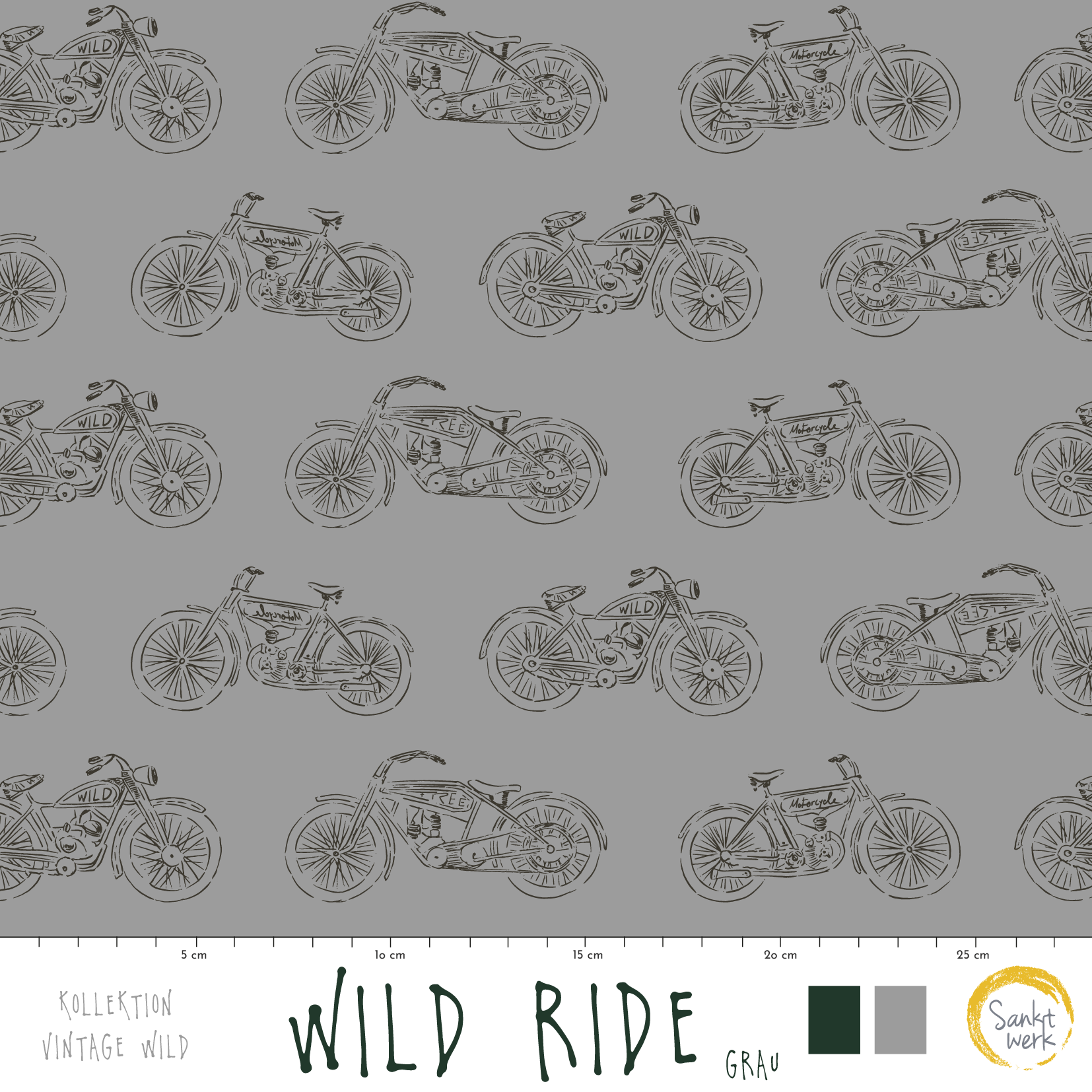 Bio Fabric - Wild Ride gray