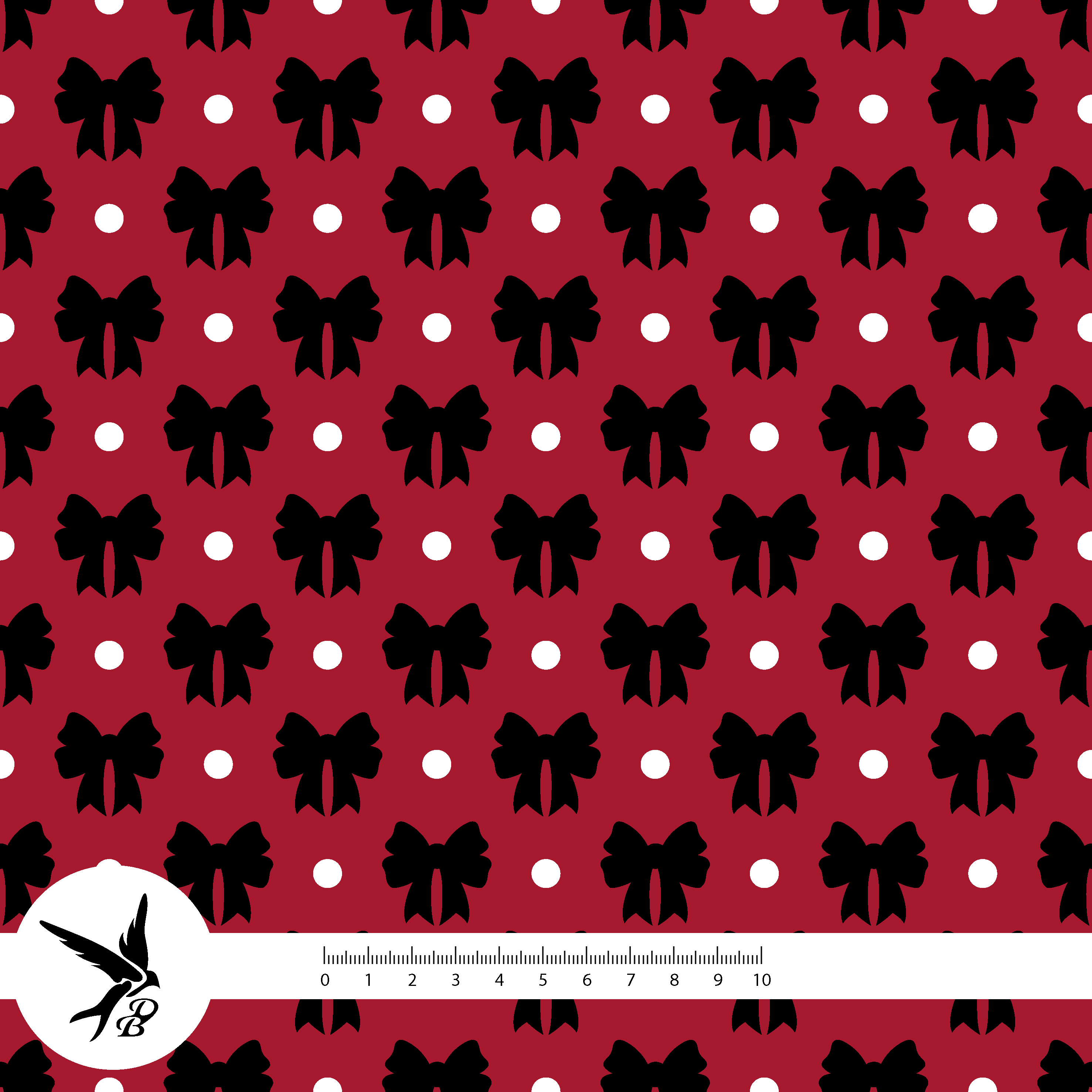 Bio Webware Stoff - Classic Christmas Schleifen Rot - DanielaBonn, Weihnachten, rot, 100% Bio-Baumwolle Bio Webware Stoff - Classic Christmas Schleifen Rot - DanielaBonn, Weihnachten, rot, 100% Bio-Baumwolle