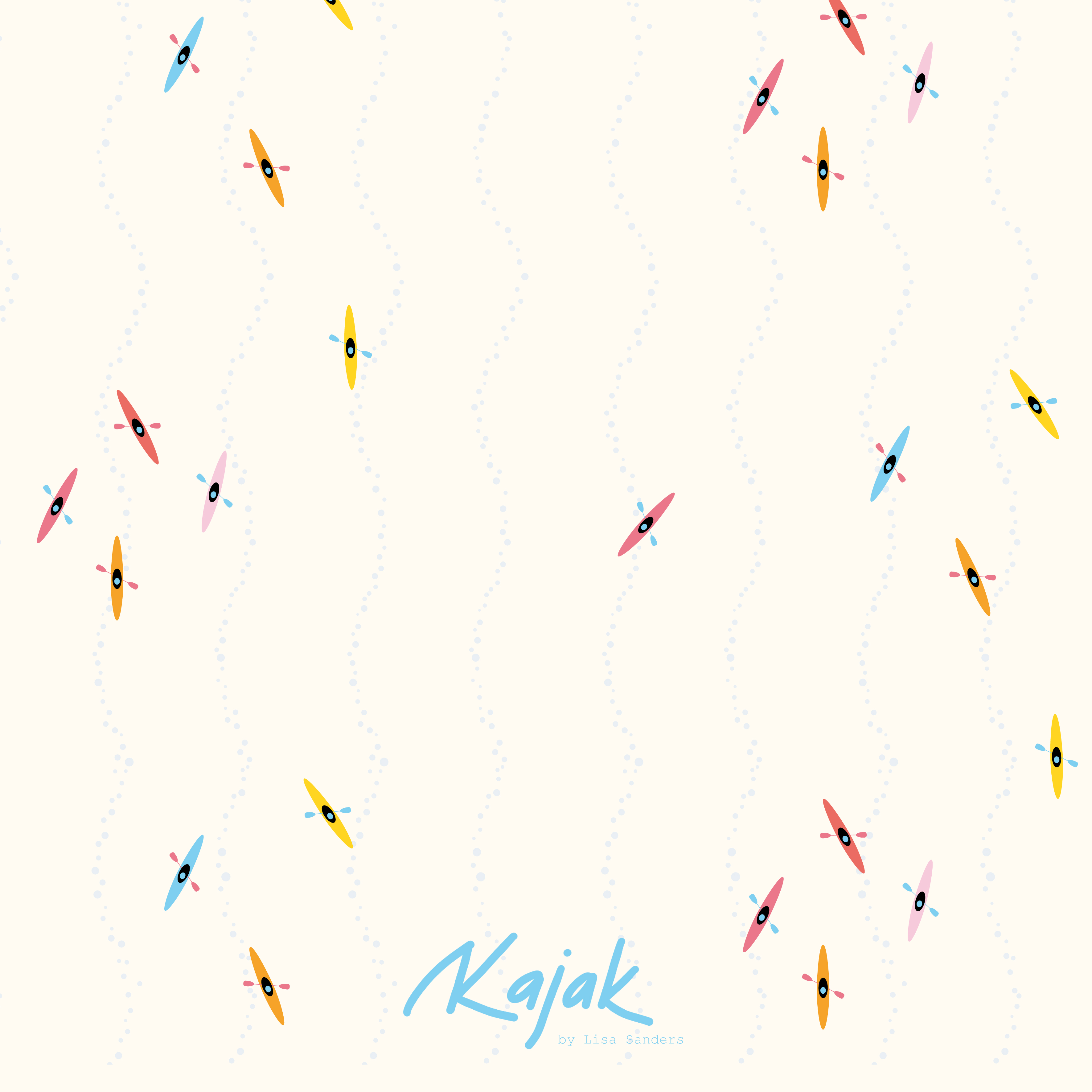 Organic fabric  -  Kayak Light