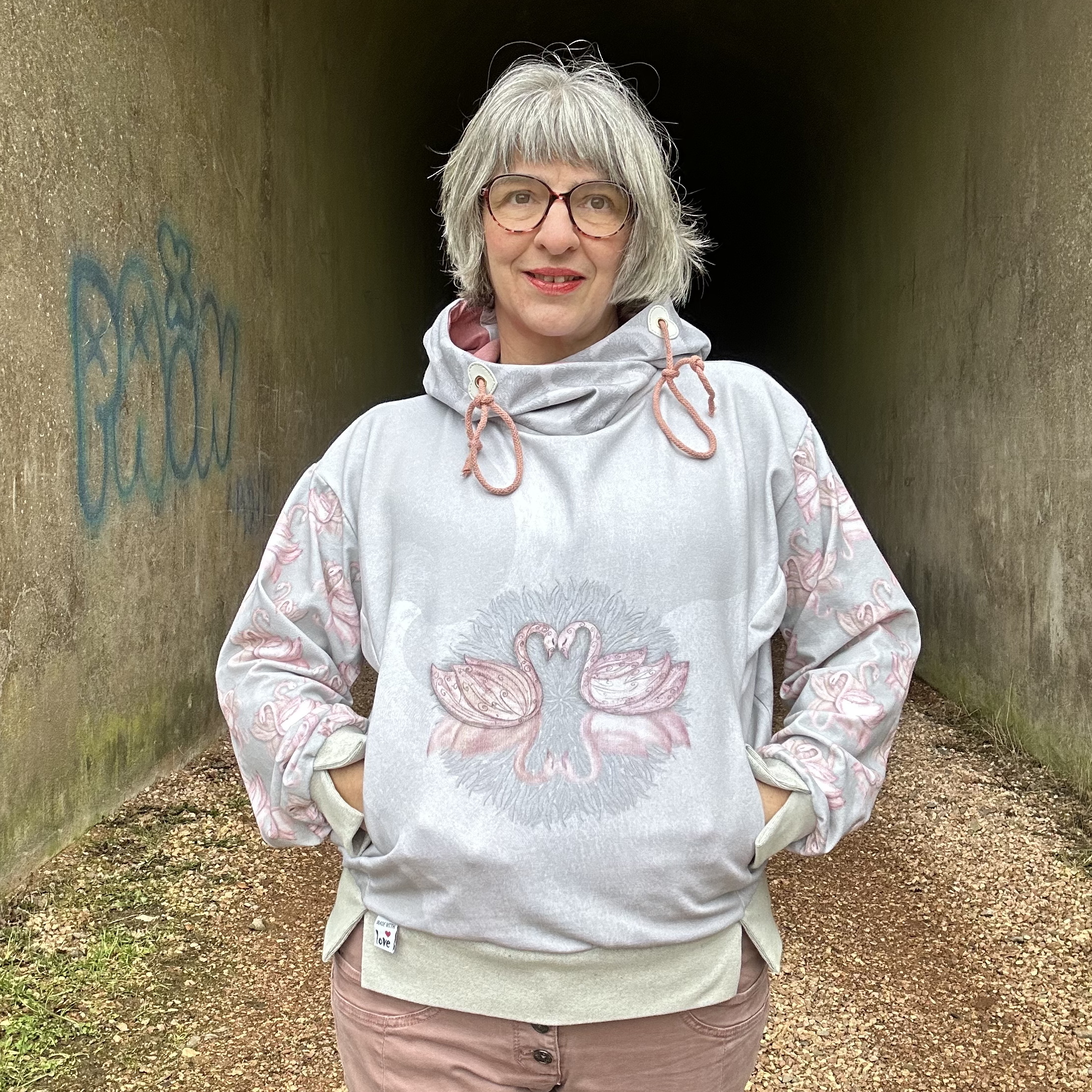 Bio Stoff  -  Swantje 1m Panel