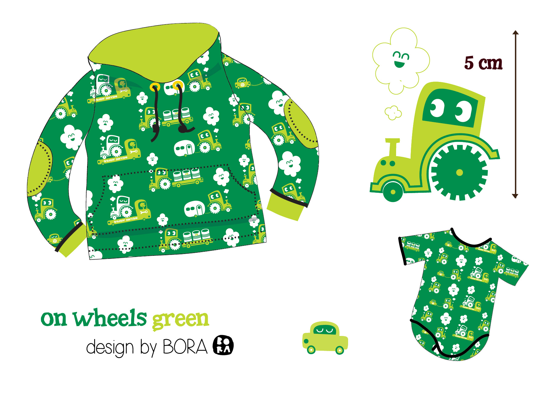 On Wheels Green On Wheels Green