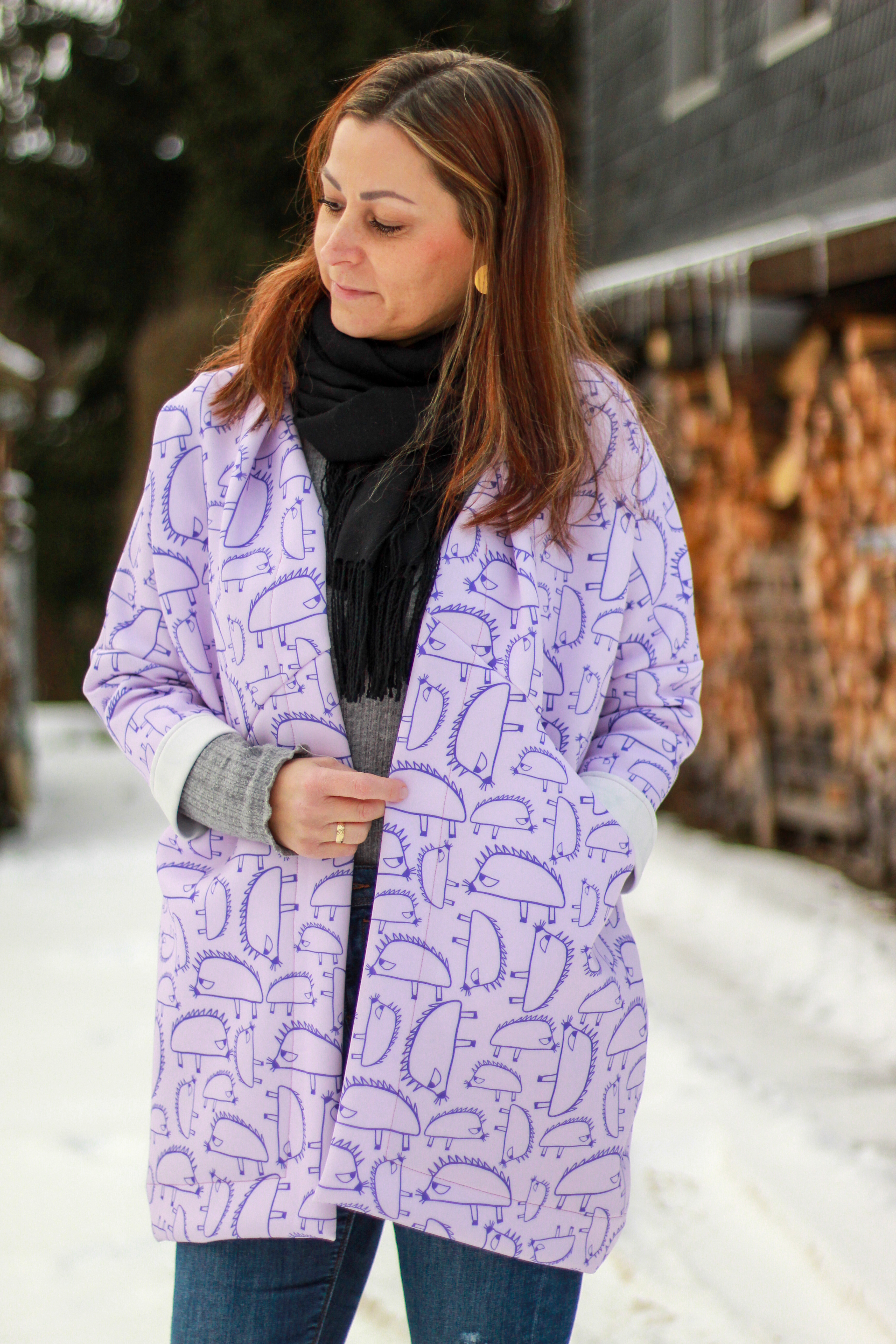 Bio Stoff  - Grimmi flieder