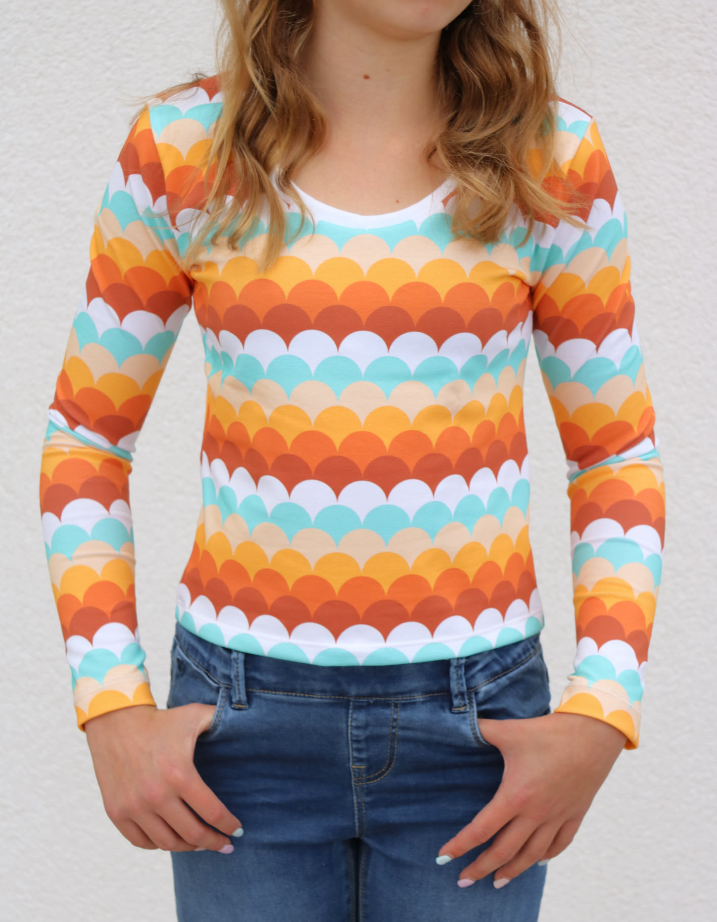 Organic fabric  -  Klingelringel Sandstrand
