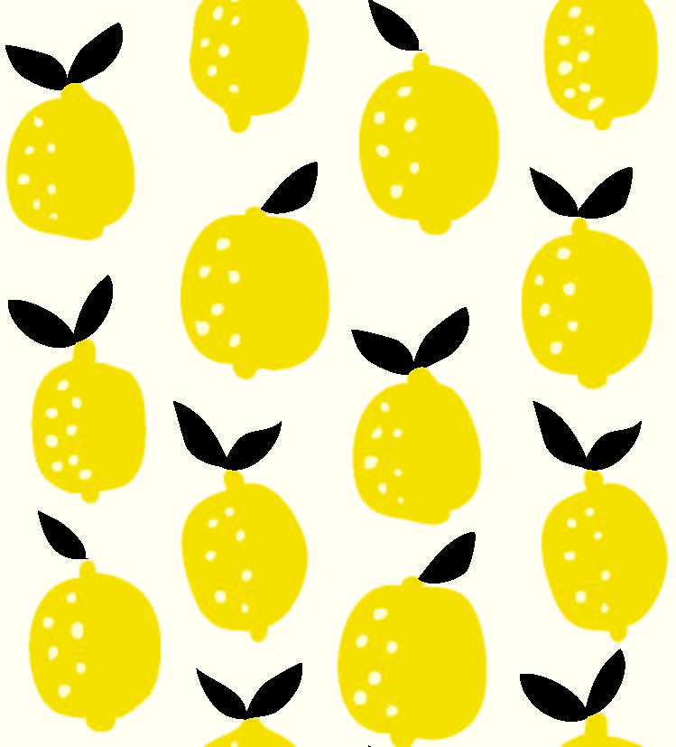 Bio Webware Stoff - Lief Lemon - Bora, Essen, Obst & Gemüse, gelb, 100% Bio-Baumwolle Bio Webware Stoff - Lief Lemon - Bora, Essen, Obst & Gemüse, gelb, 100% Bio-Baumwolle