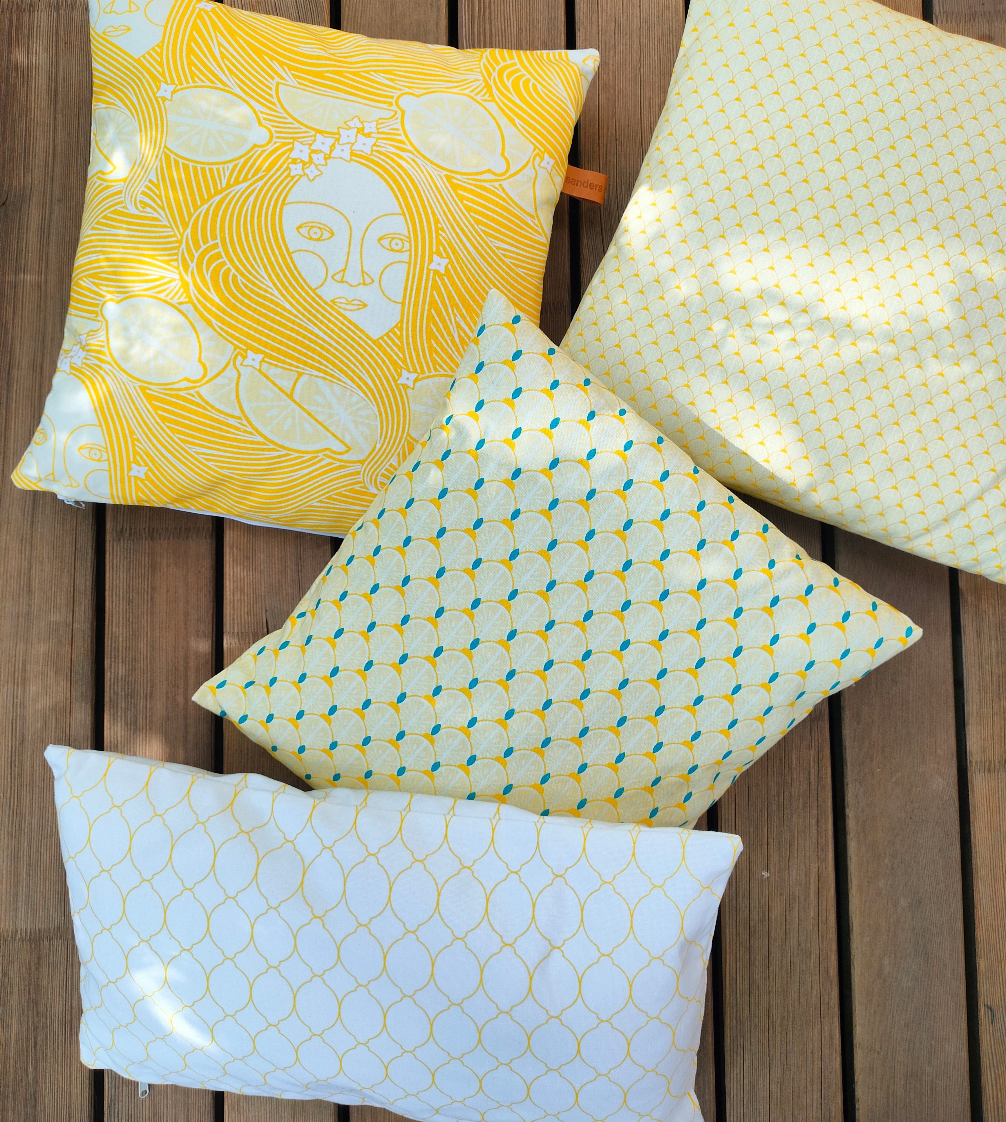 Organic Fabric - Limoncella Scale mini