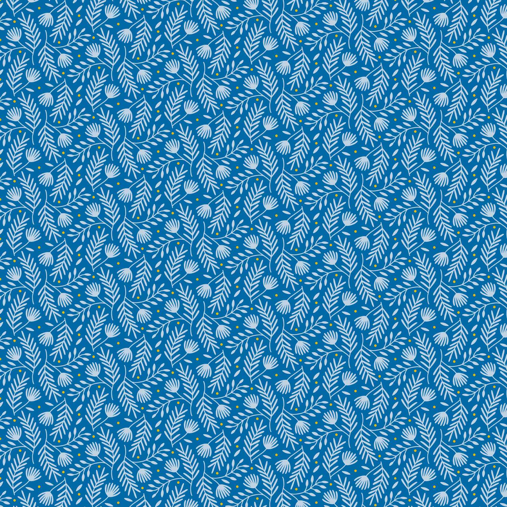 Bio Jersey Stoff - Zweiglein - LisaSanders, blau, Blätter & Ranken, Breite 150 cm Bio Jersey Stoff - Zweiglein - LisaSanders, blau, Blätter & Ranken, Breite 150 cm