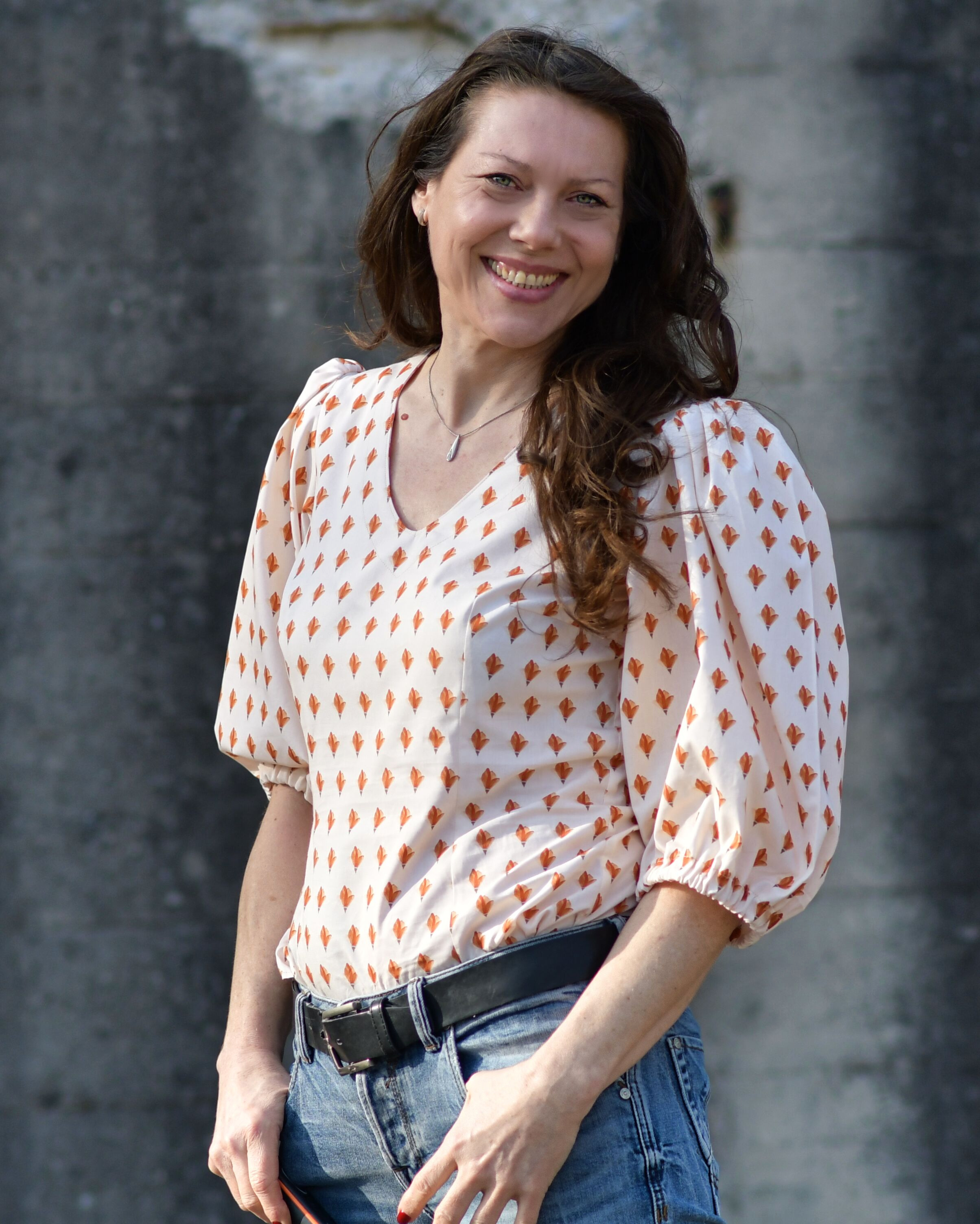 Bio Stoff  - Blooming Indigo