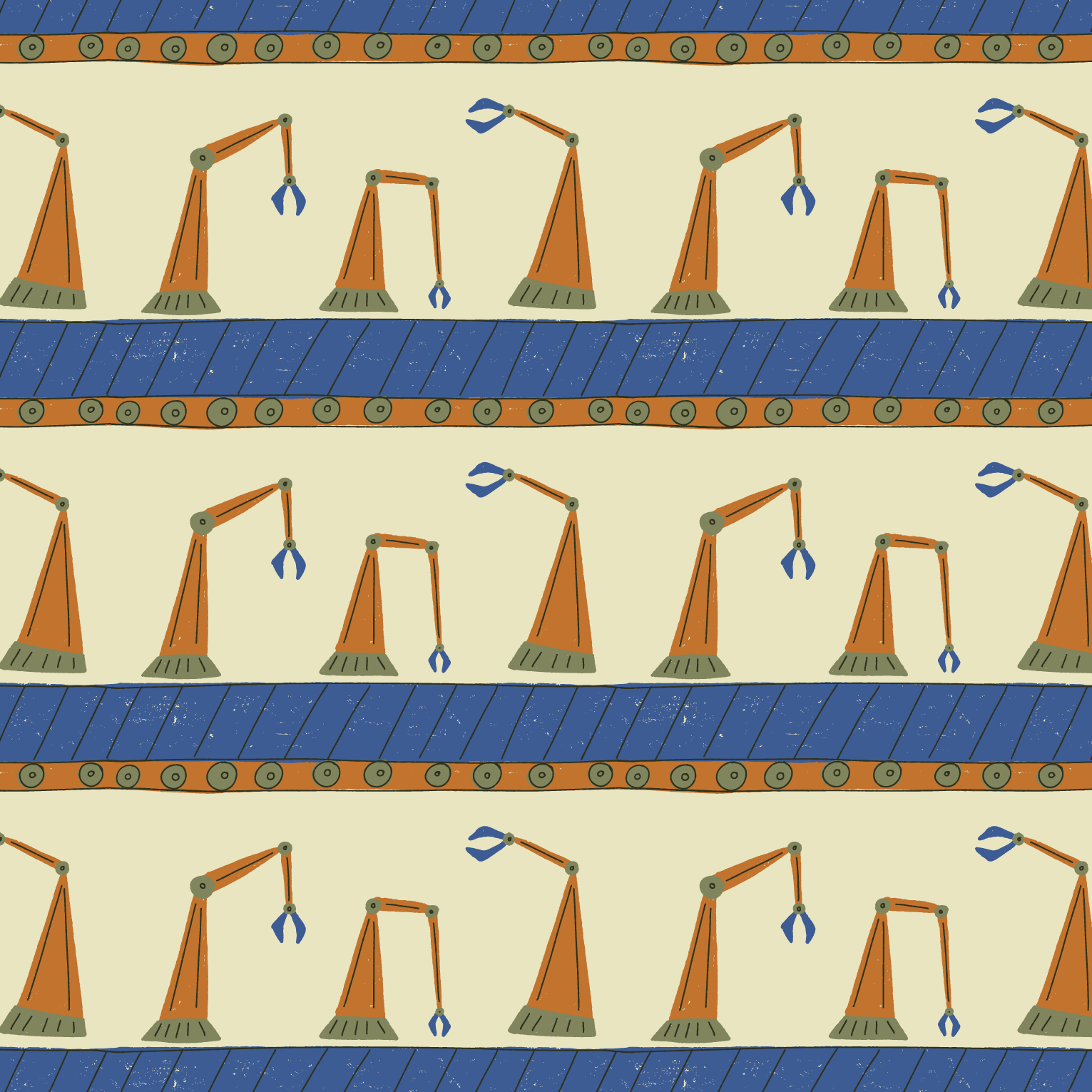 Organic fabric  - Factory Fun
