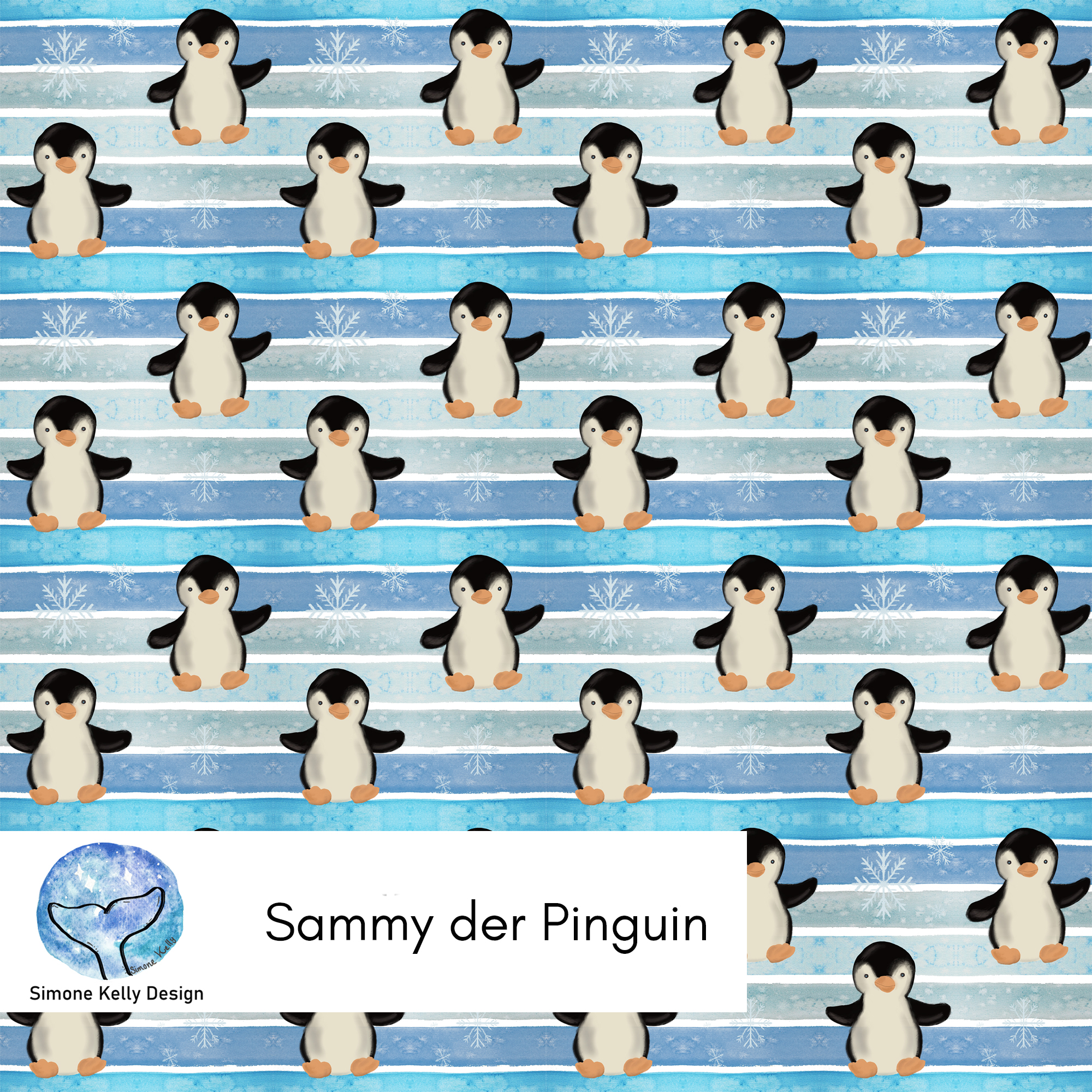 Sammy der Pinguin Allover