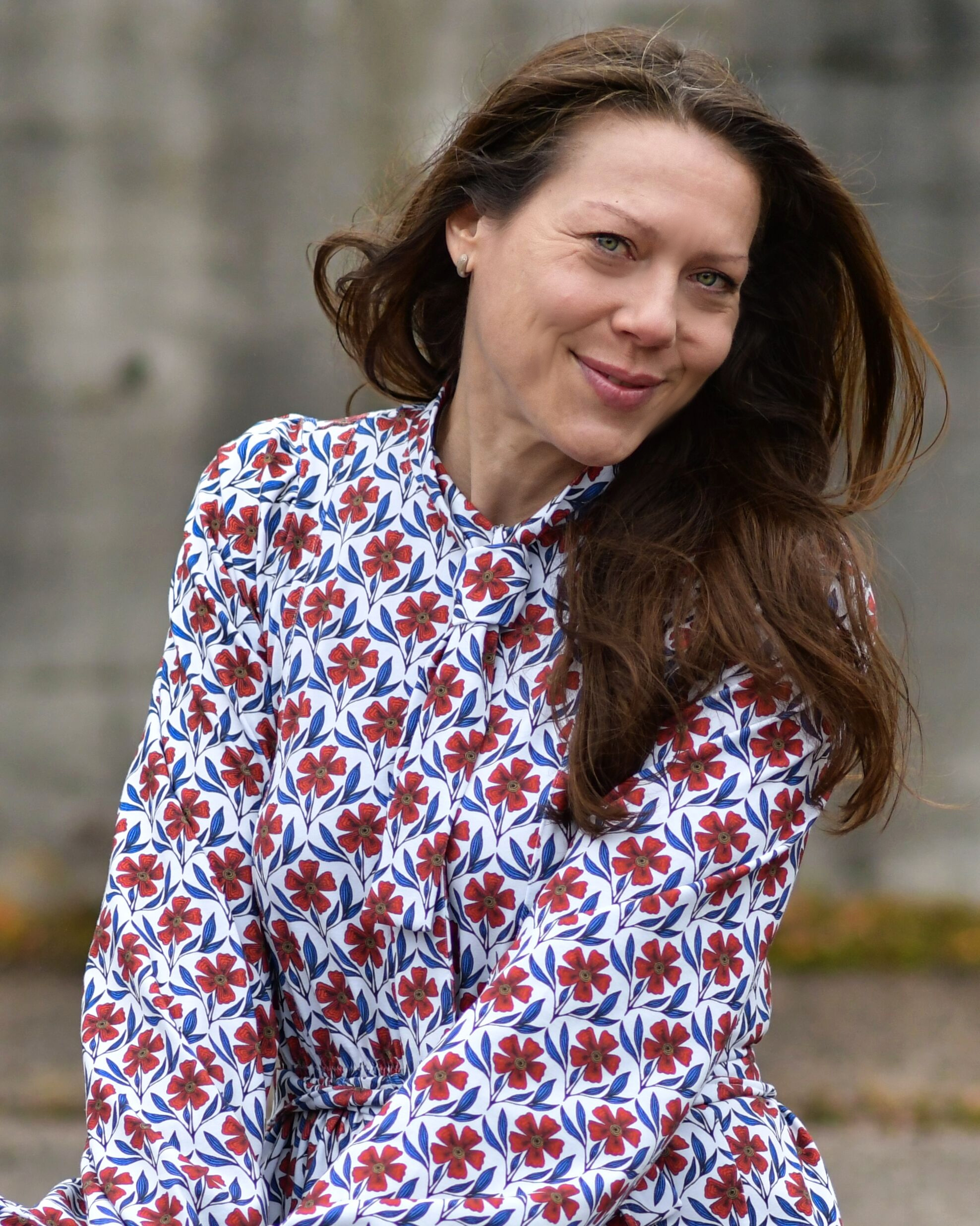 Bio Fabric - Botanical Ink orange