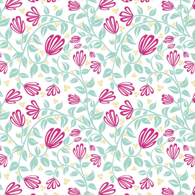 Bio Stoff - Ranken pink - misspeppels