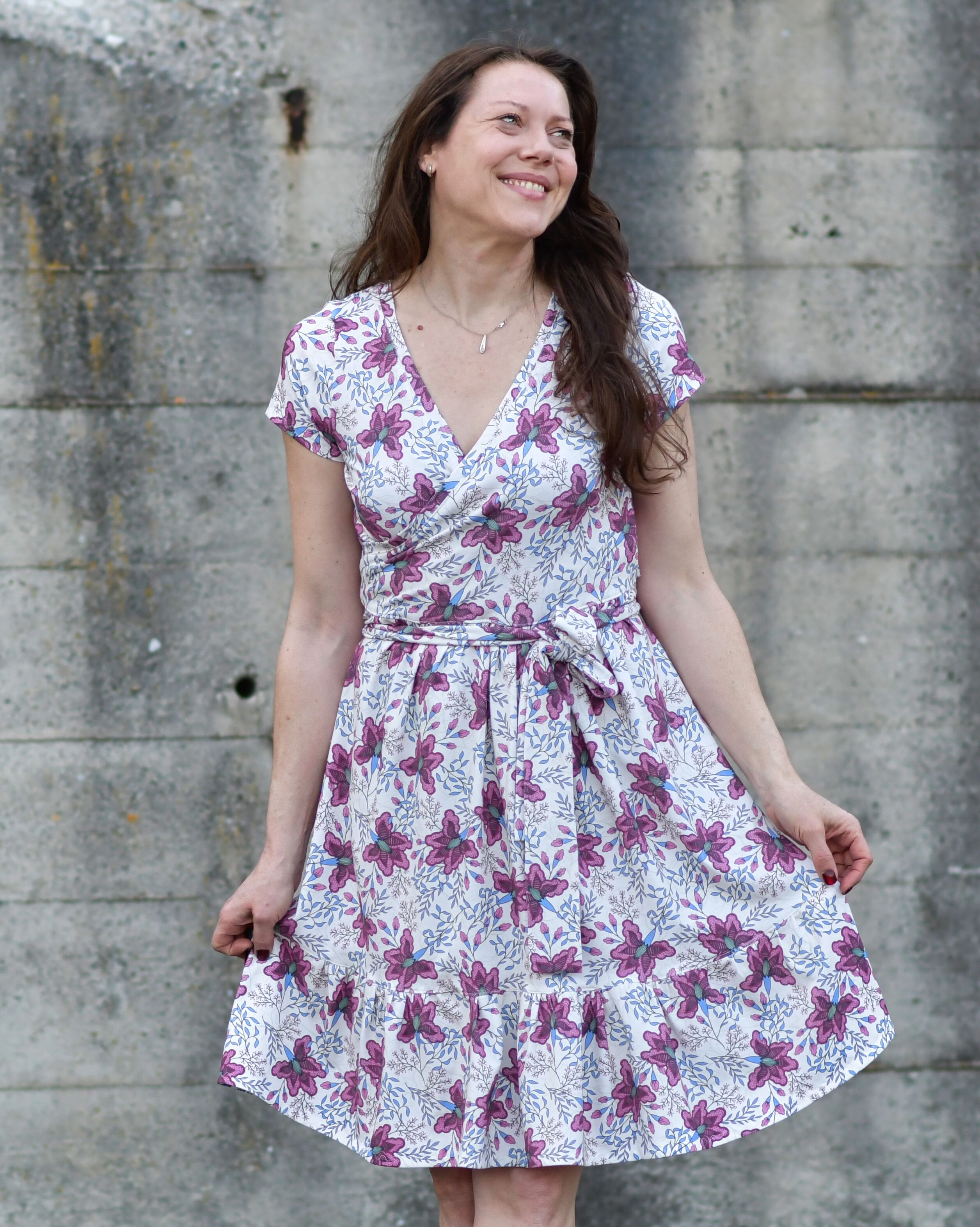 Bio-Stoff - Fantasieblumen