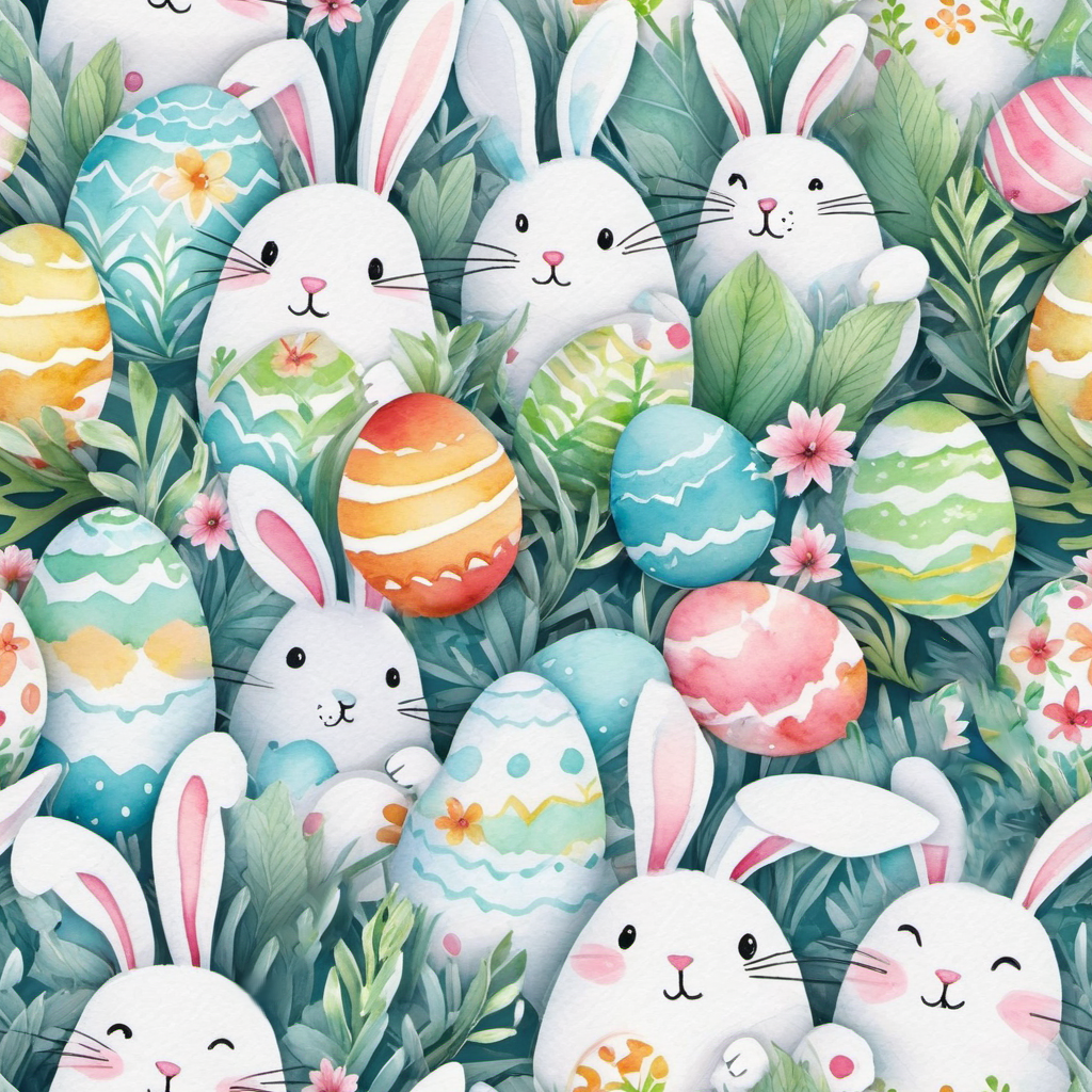 Bio Webware Stoff - Hoppelnde Osterwiese - LilleSelection, bunt, Tiere, Ostern, 100% Bio-Baumwolle Bio Webware Stoff - Hoppelnde Osterwiese - LilleSelection, bunt, Tiere, Ostern, 100% Bio-Baumwolle