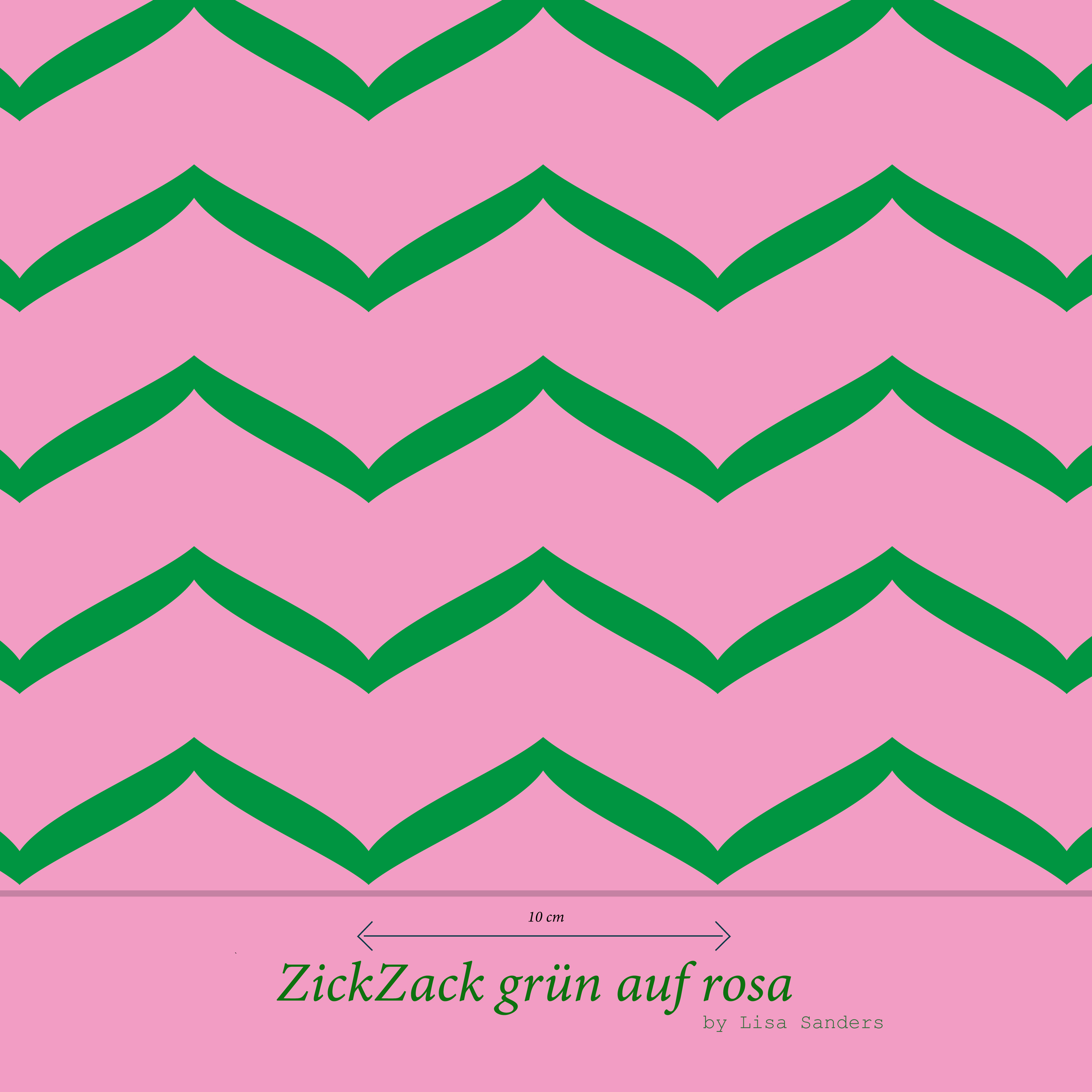 Bio Webware Stoff - Zick Zack rosa - LilleSelection, grün, 100% Bio-Baumwolle Bio Webware Stoff - Zick Zack rosa - LilleSelection, grün, 100% Bio-Baumwolle