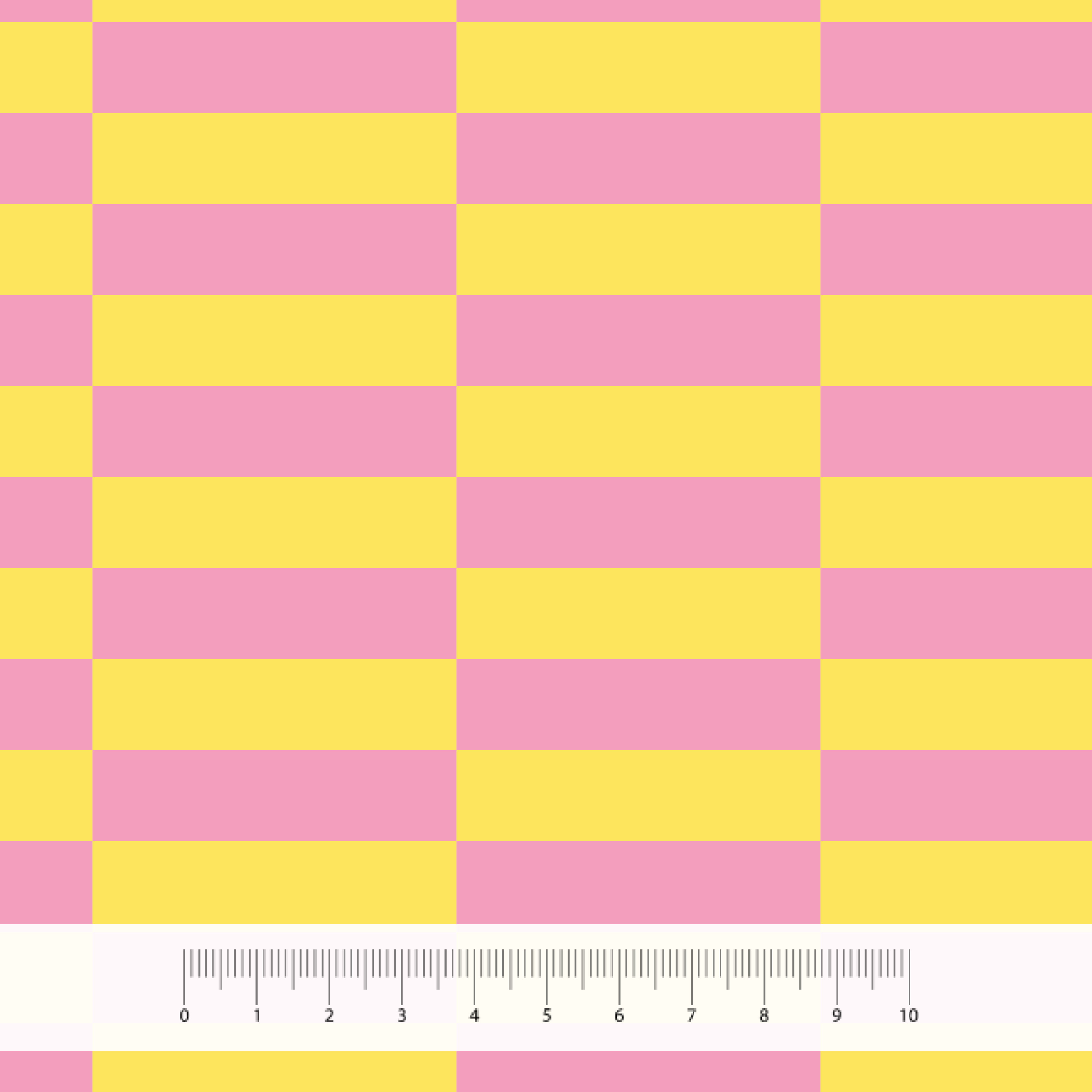 Bio Summersweat Stoff  - Check Pink Yellow - AmesDefinitelyOdd, rosa, Streifen, Obst Breite 150 cm