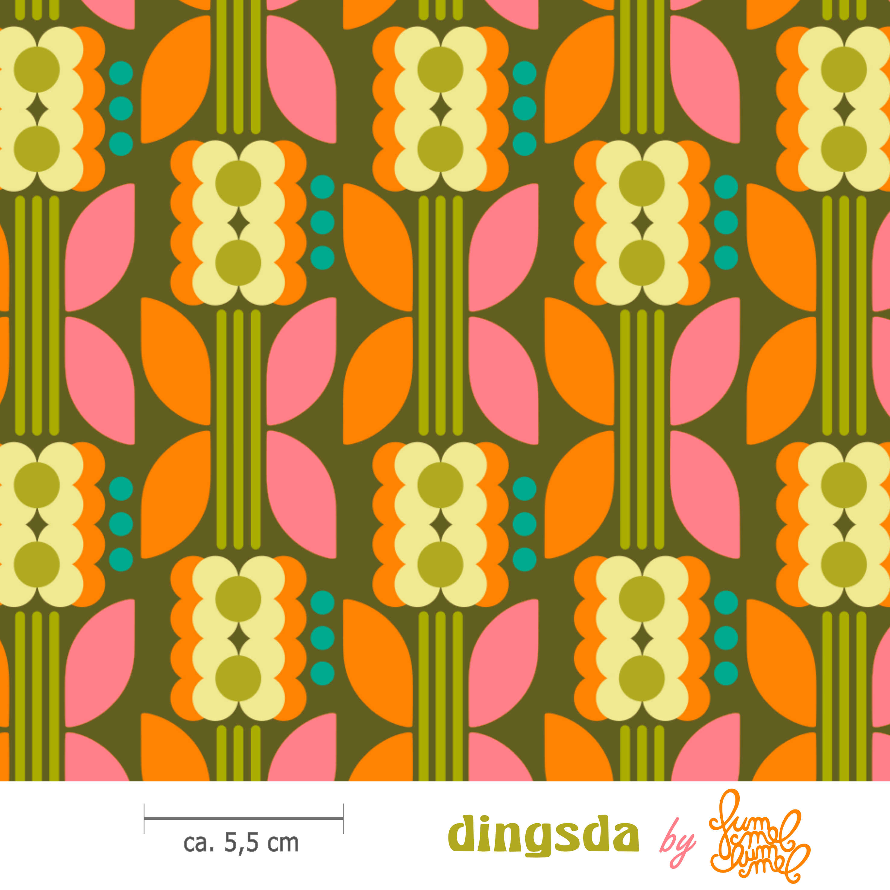 Bio Fabric - Dingsda Kiwi green