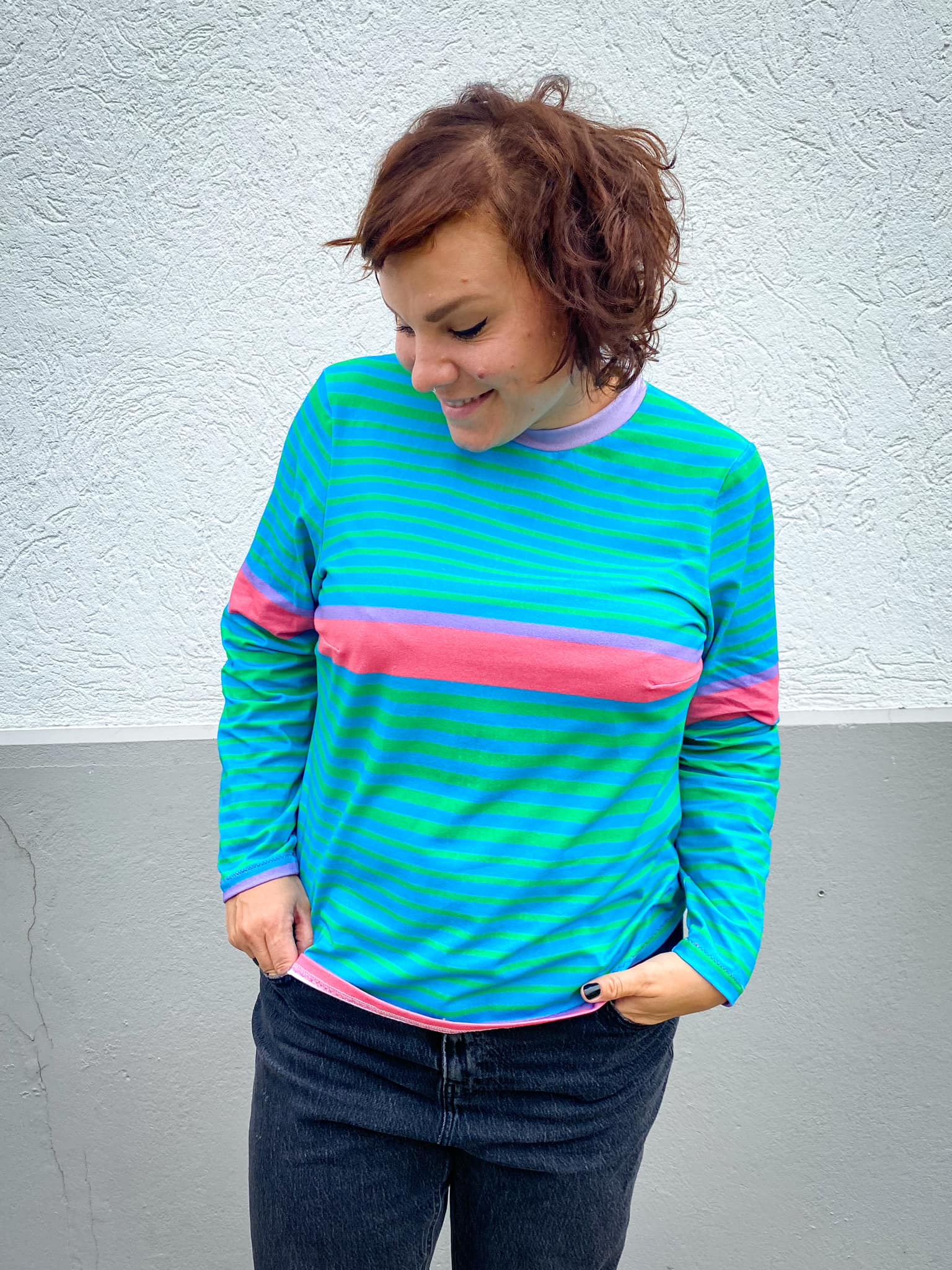 Stripes cyangrün horizontal Mini Stripes cyangrün horizontal Mini