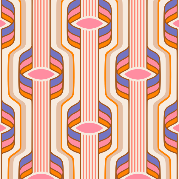 Organic fabric  -  Okka pink