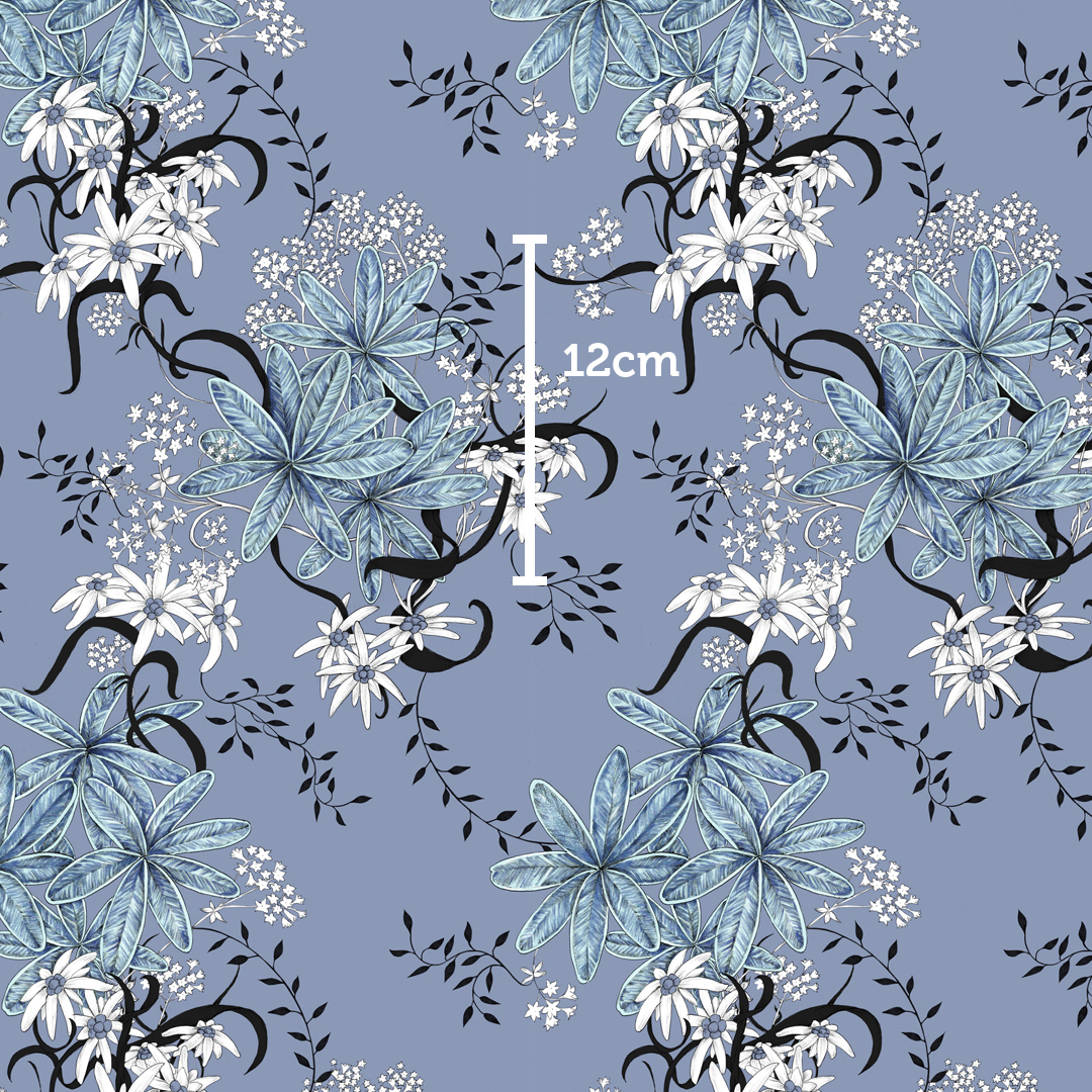 Alpenblume Blau, Webware Alpenblume Blau, Webware