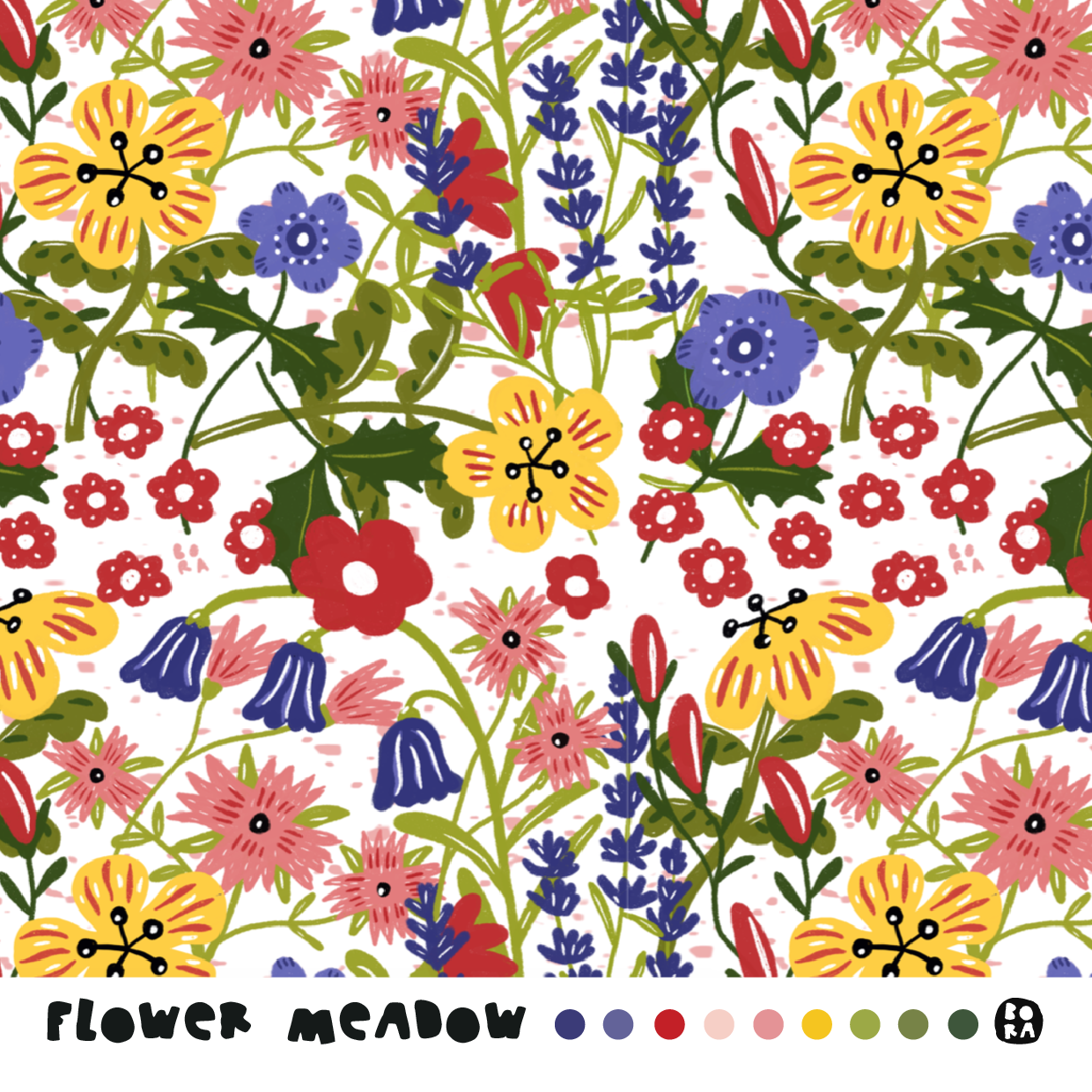 Bio Stoff  -  Flowermeadow