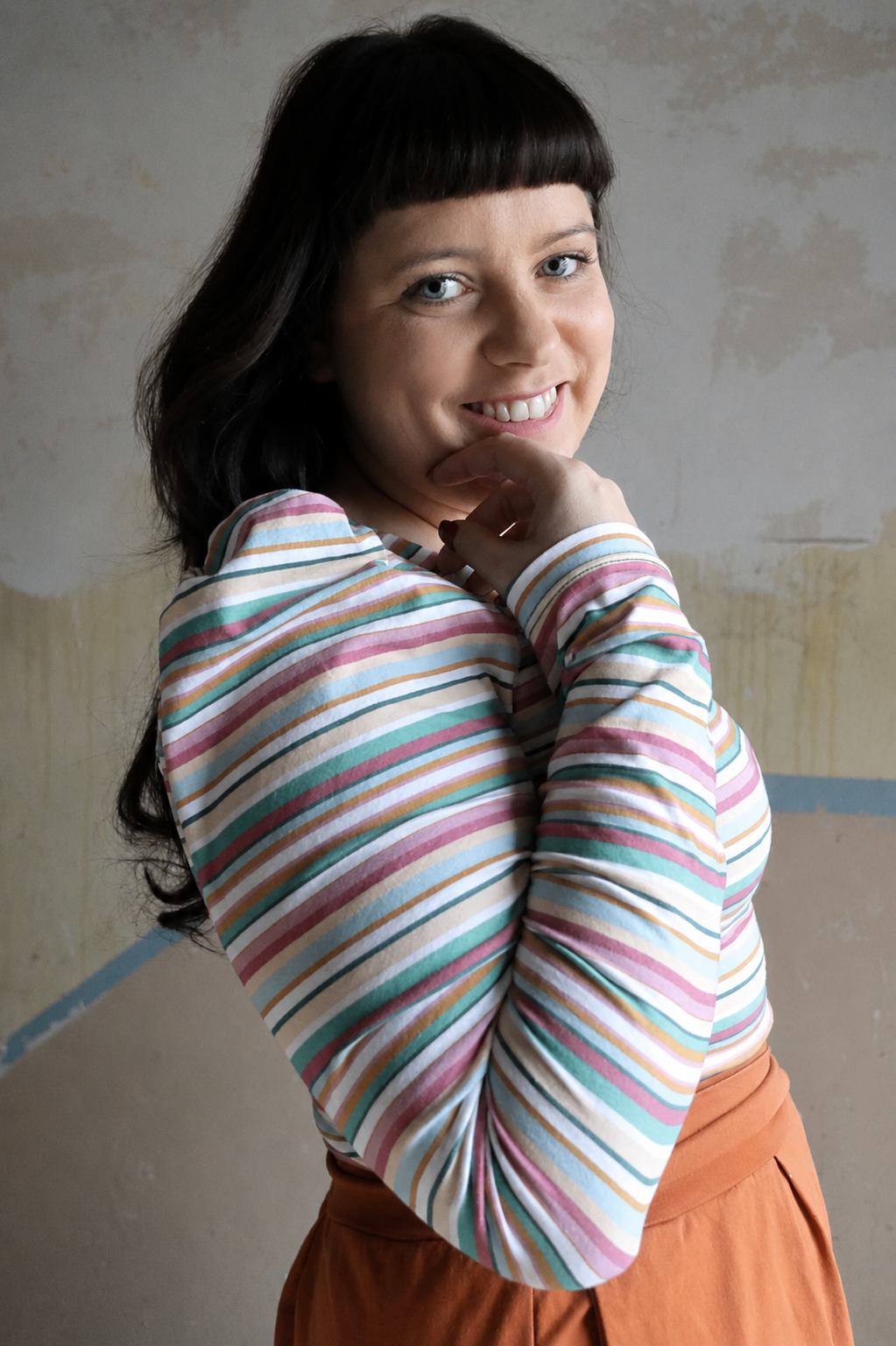Bio Stoff  -  Rainbow Stripe