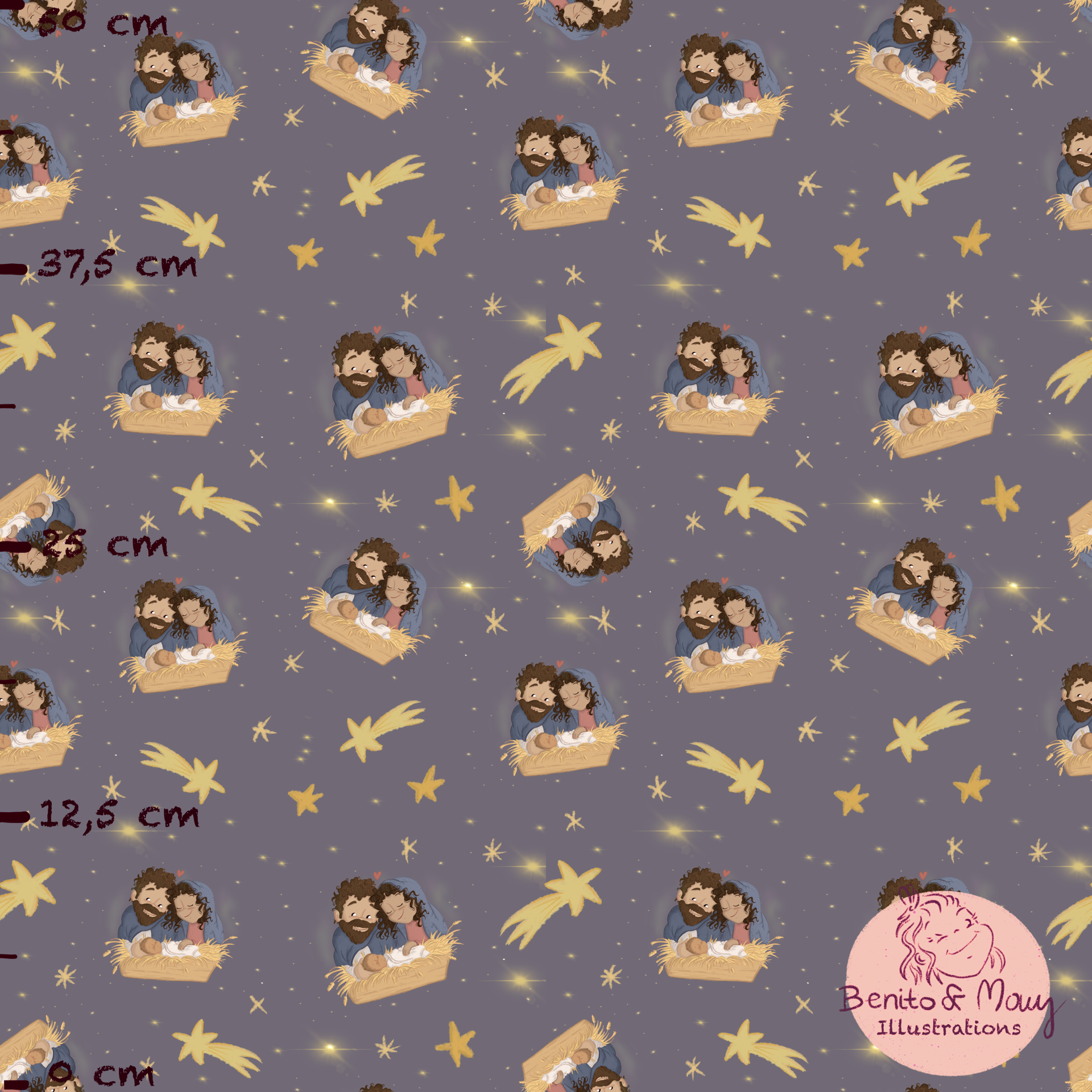 Bio Fabric - Follow The Star dark gray 