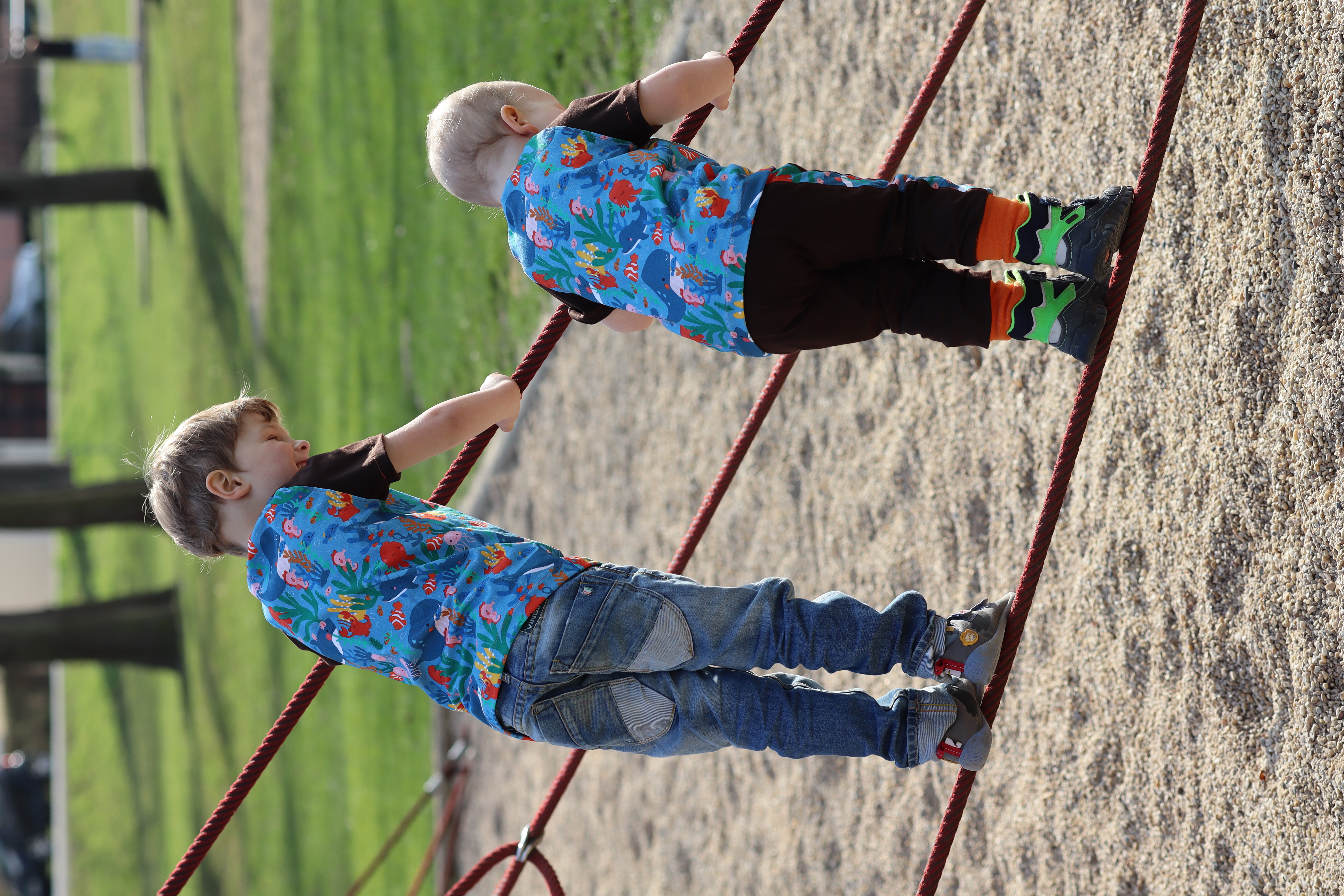 Organic fabric  - Happy Ocean