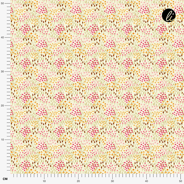 Bio Stoff  - Bunte Sommerwiese