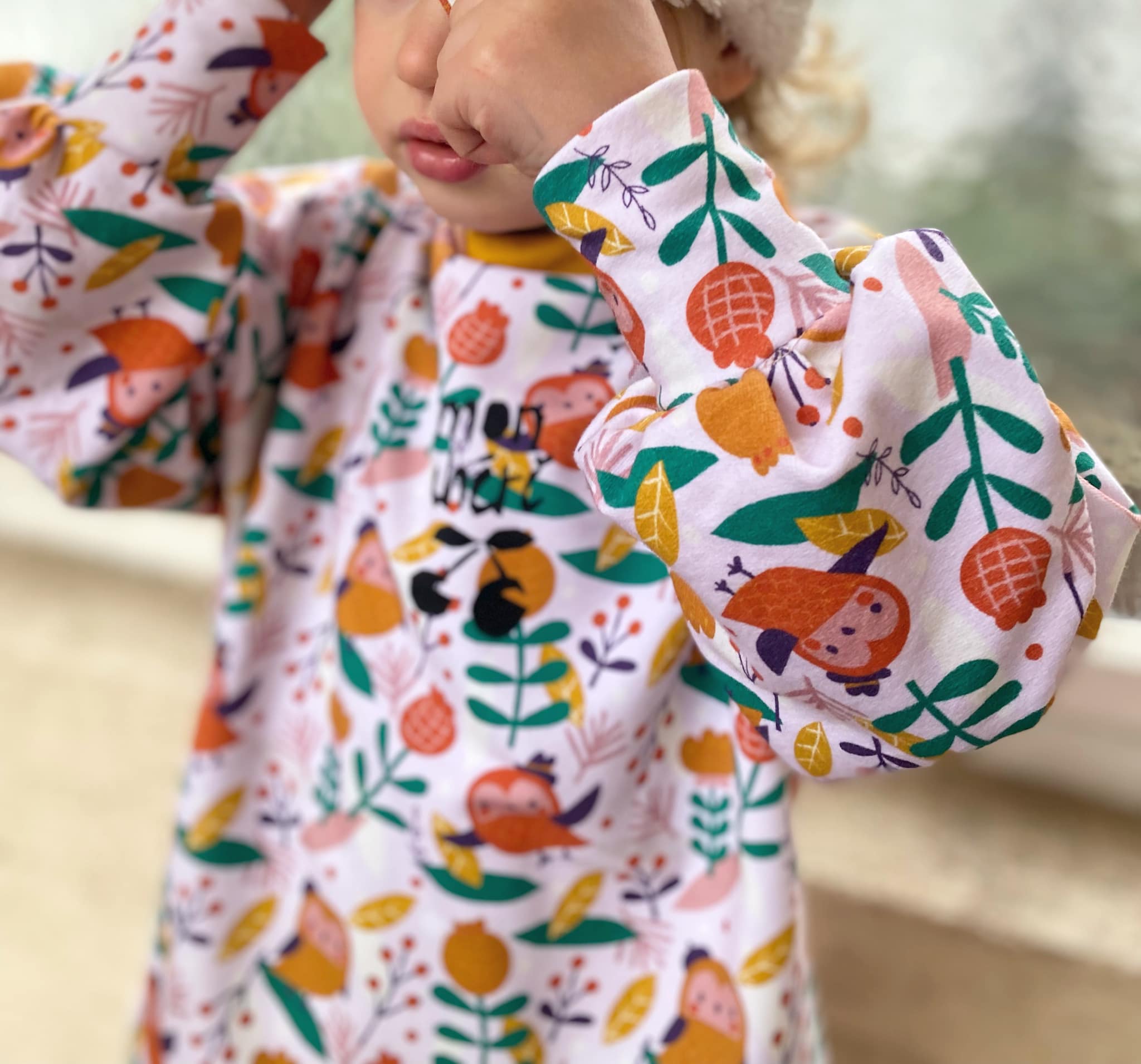 Organic fabric  -  Spread Some Happiness