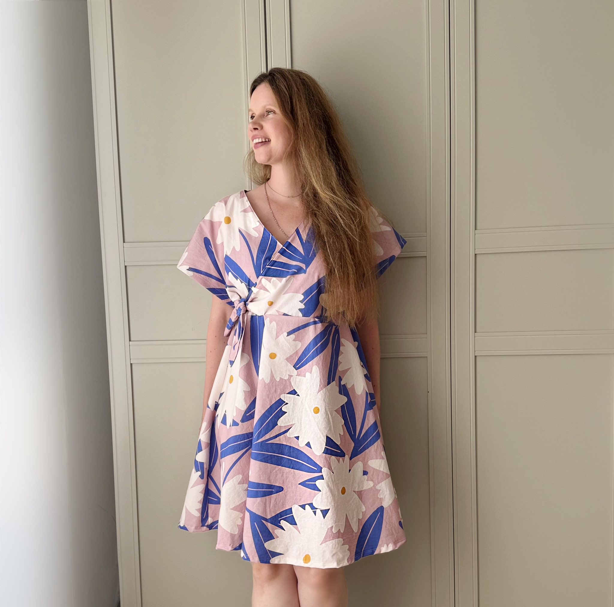 Bio Stoff - Sommerlaune Elfenbein von Sanktwerk in beige