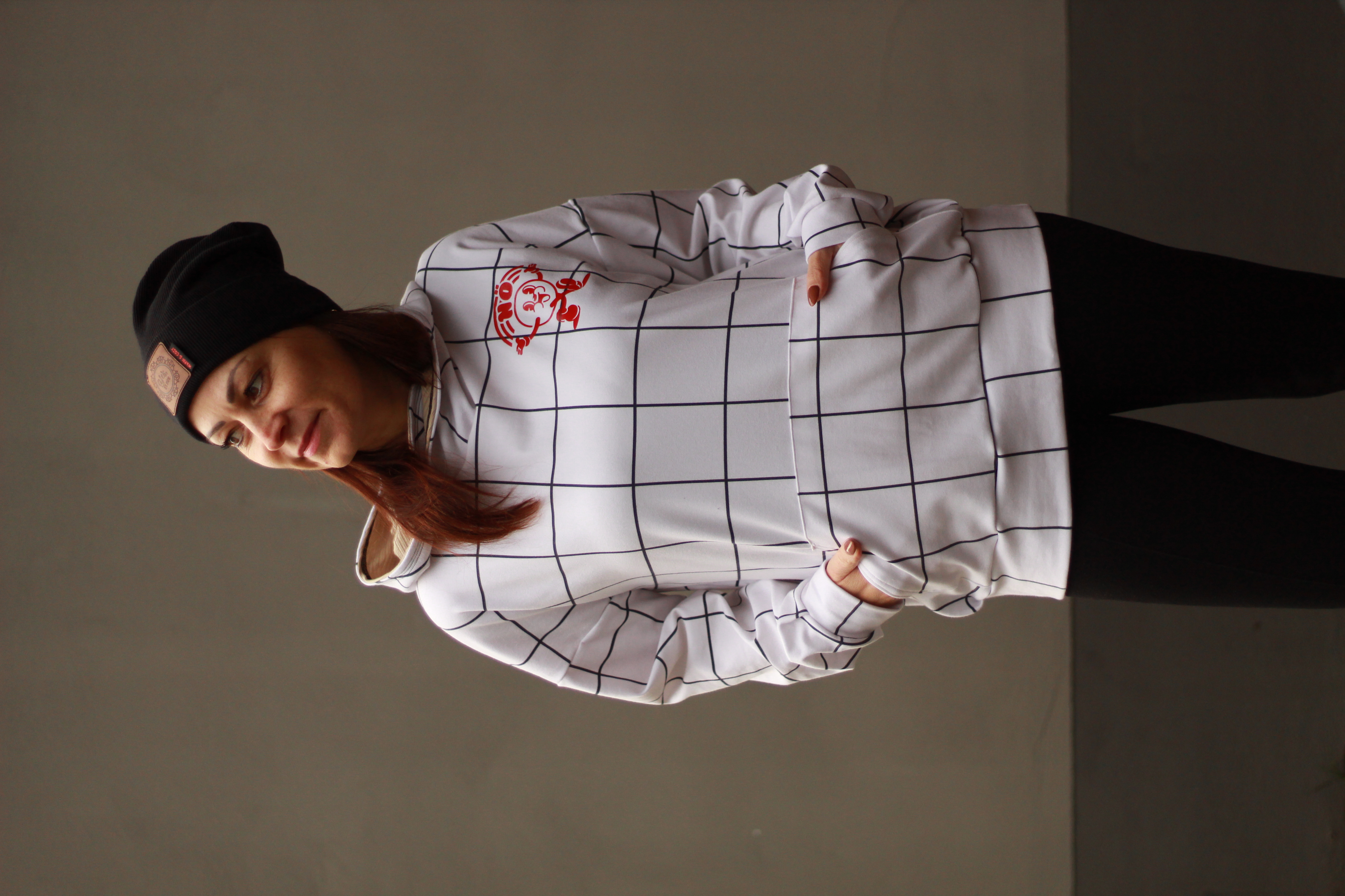 Bio Stoff - Karos dunkelgrün